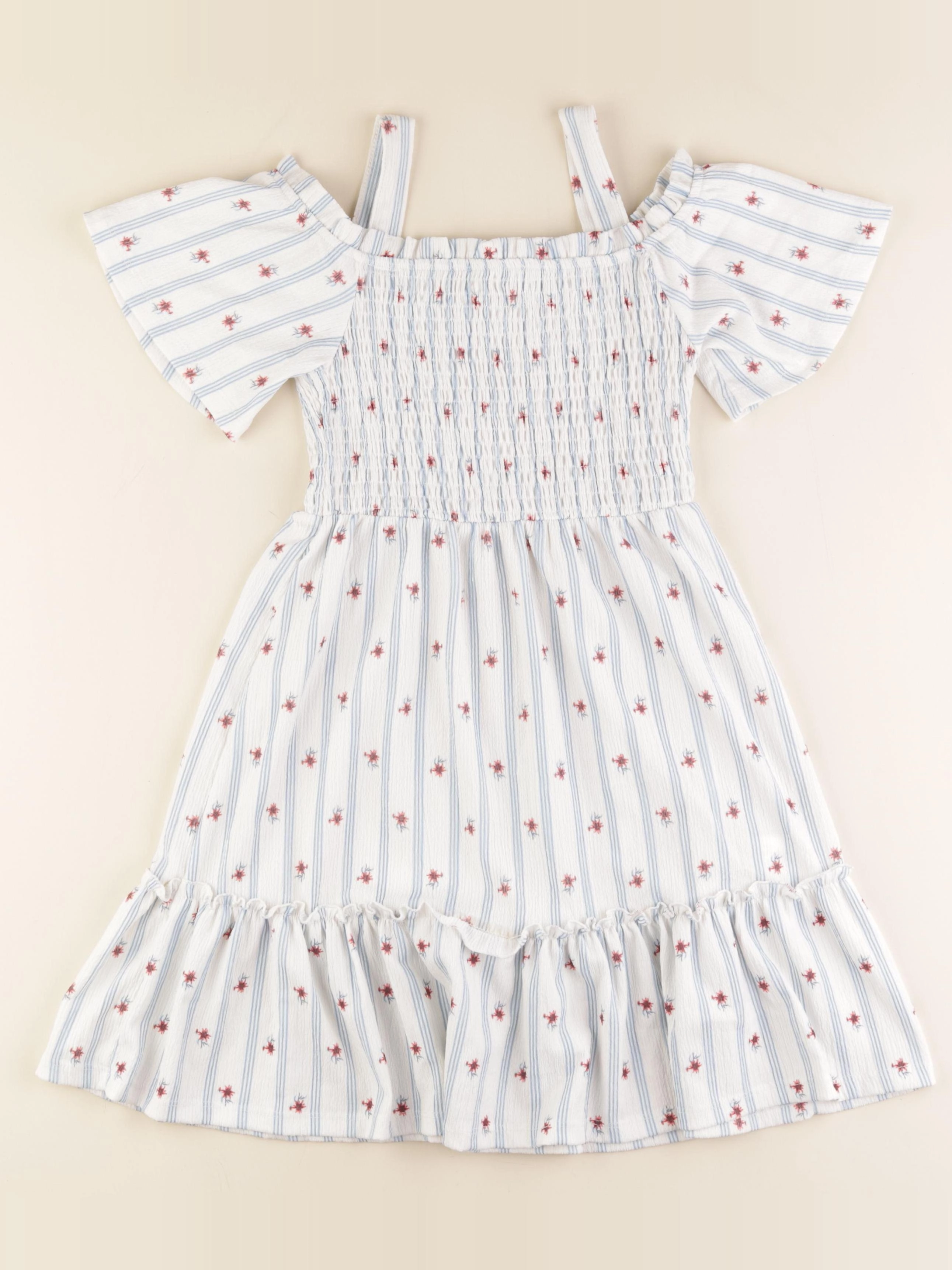 Zara - robe bleu - 8/9 ans