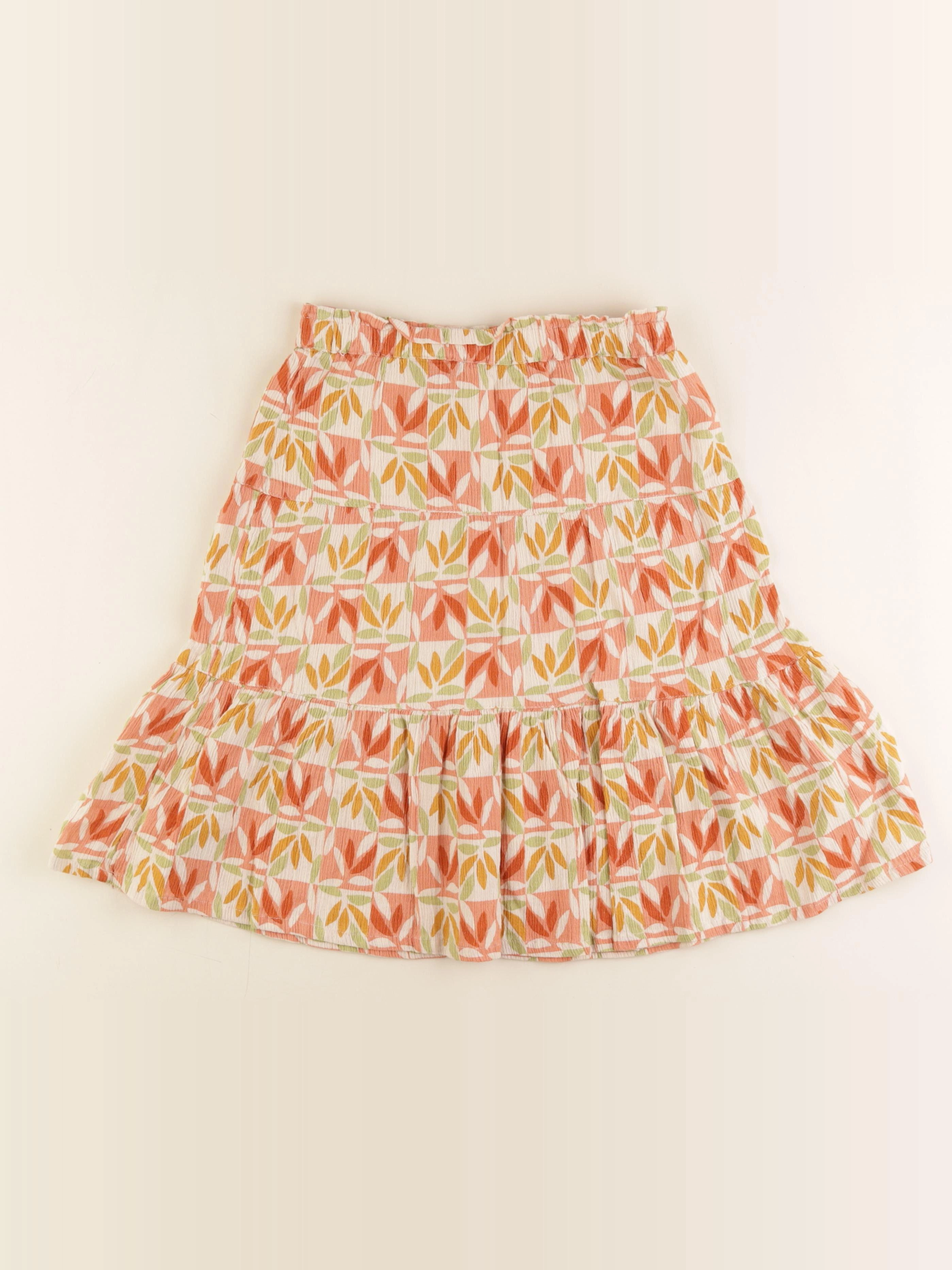 Monoprix - jupe multicolore - 10 ans