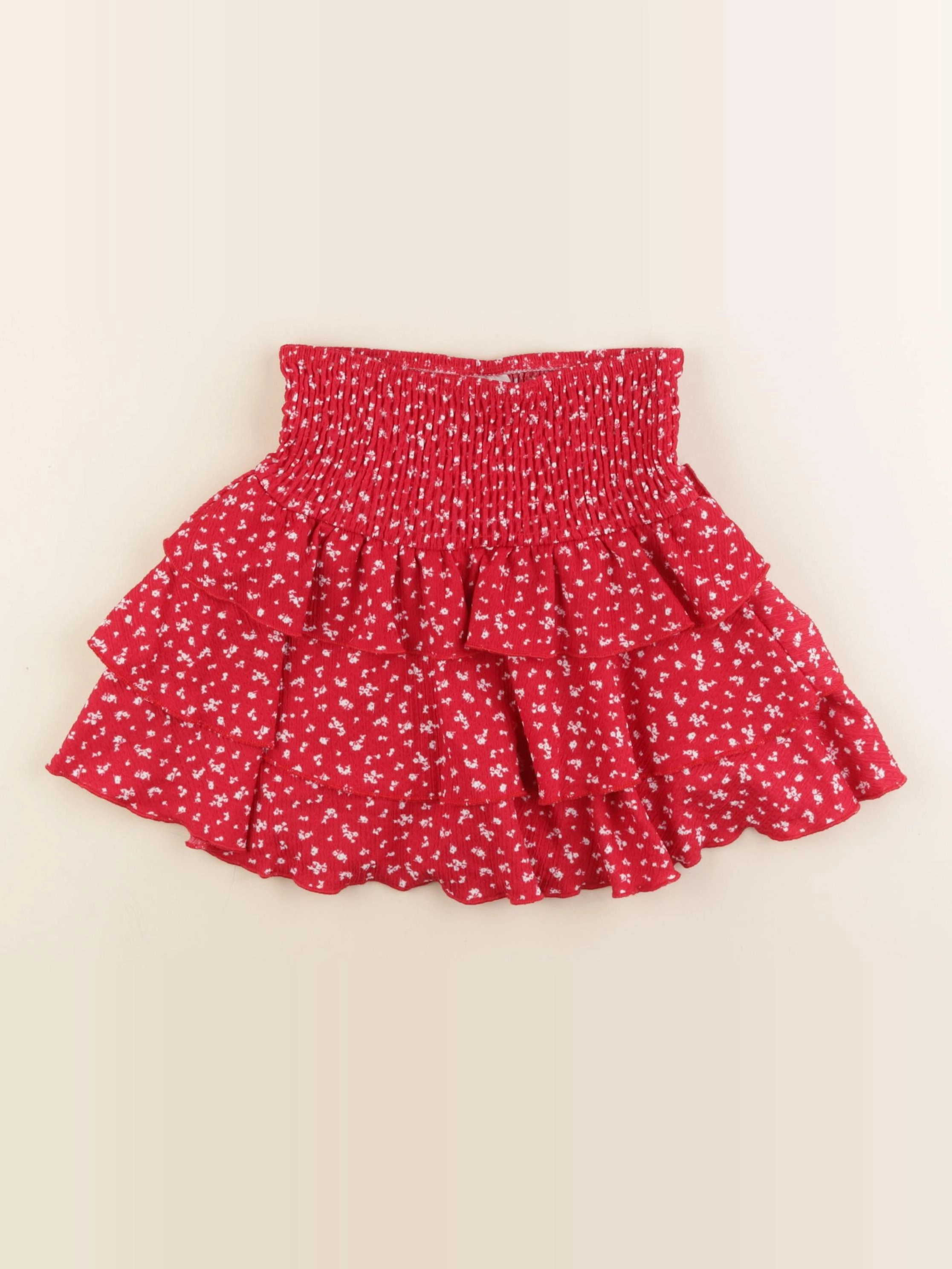 Zara - jupe rouge - 8/9 ans