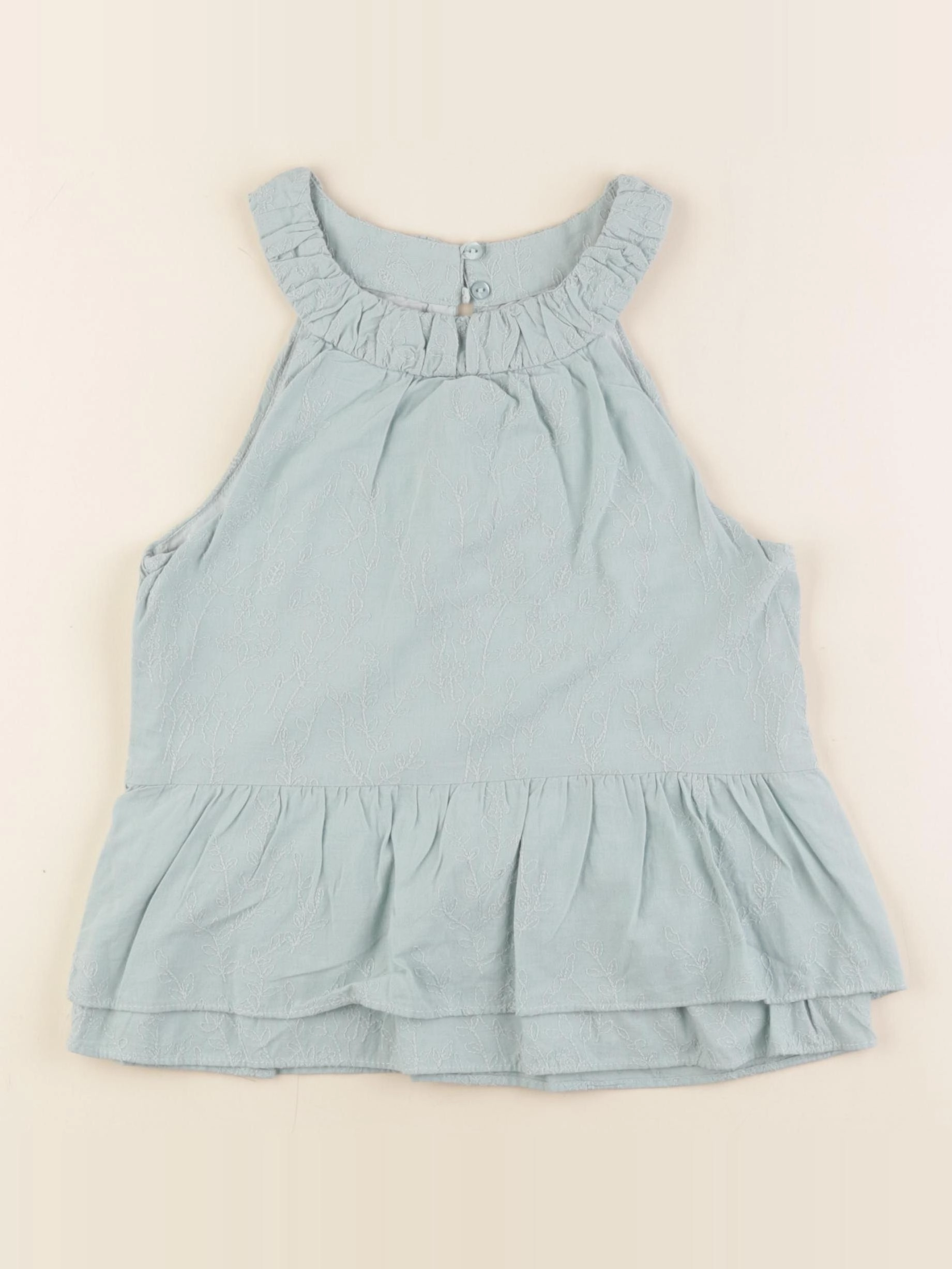 Zara - débardeur vert - 9 ans