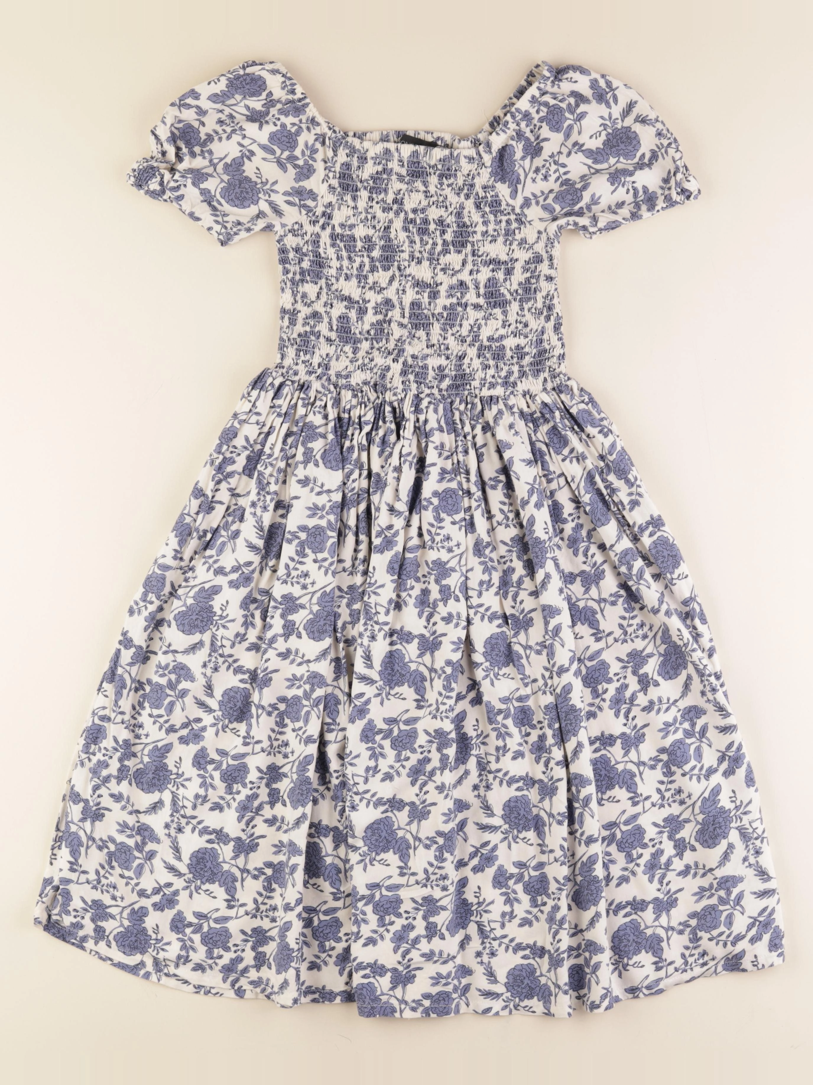 Monoprix - robe bleu - 8 ans