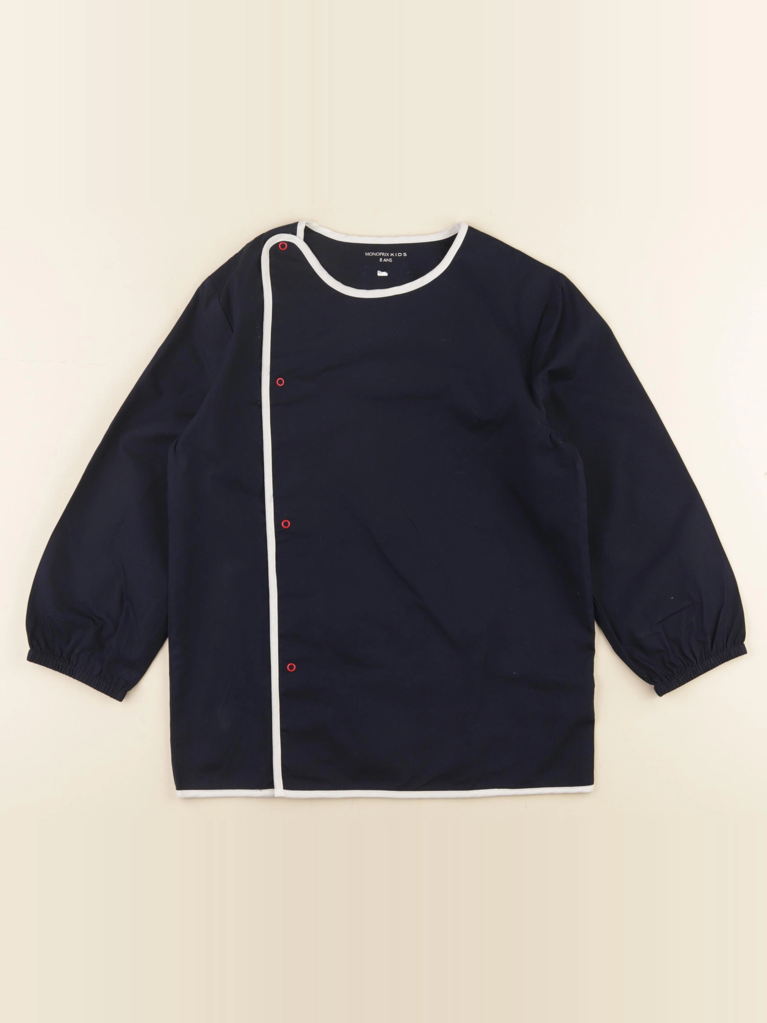 Monoprix - blouse bleu - 8 ans