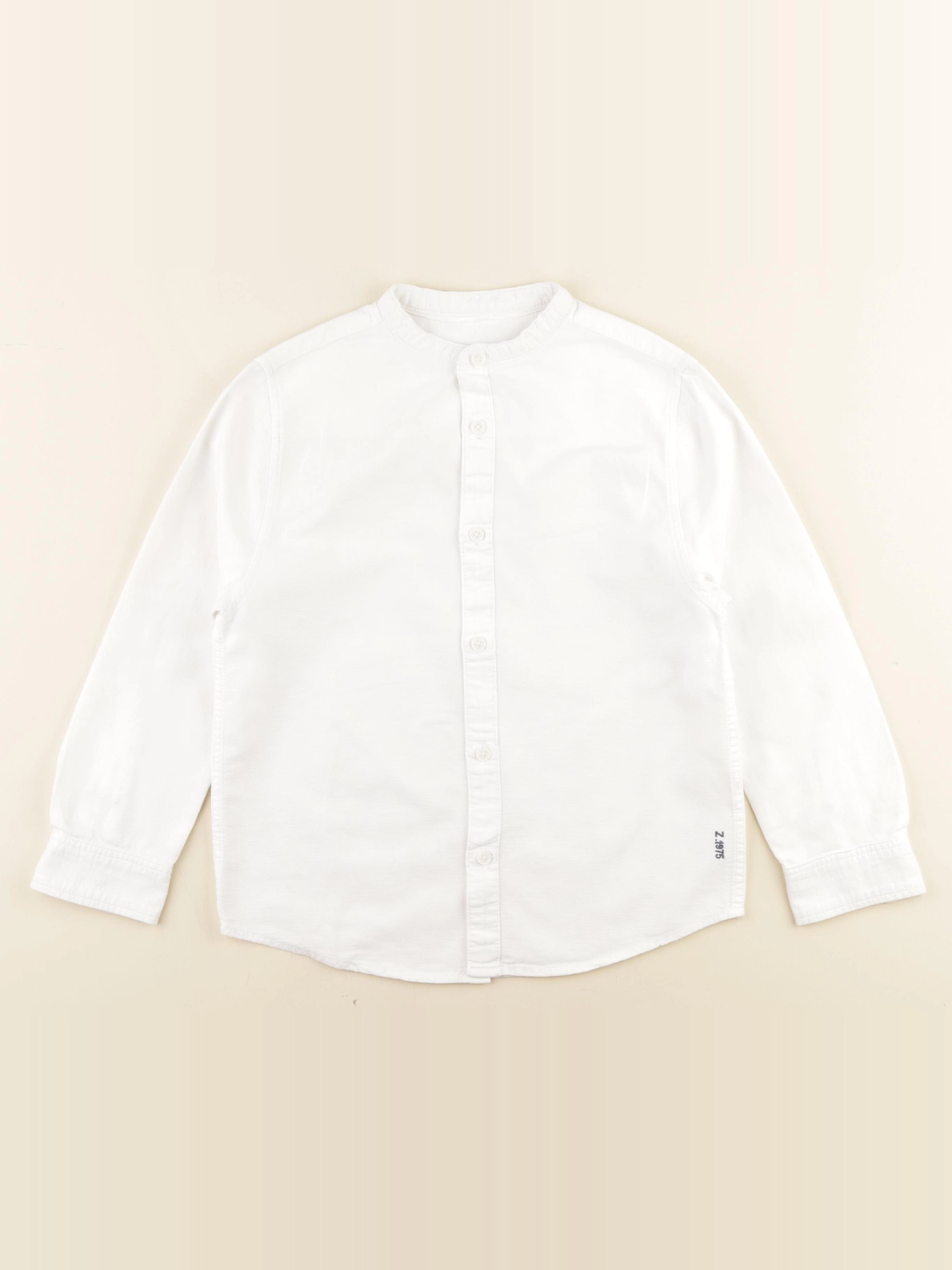 Zara - chemise blanc - 7 ans