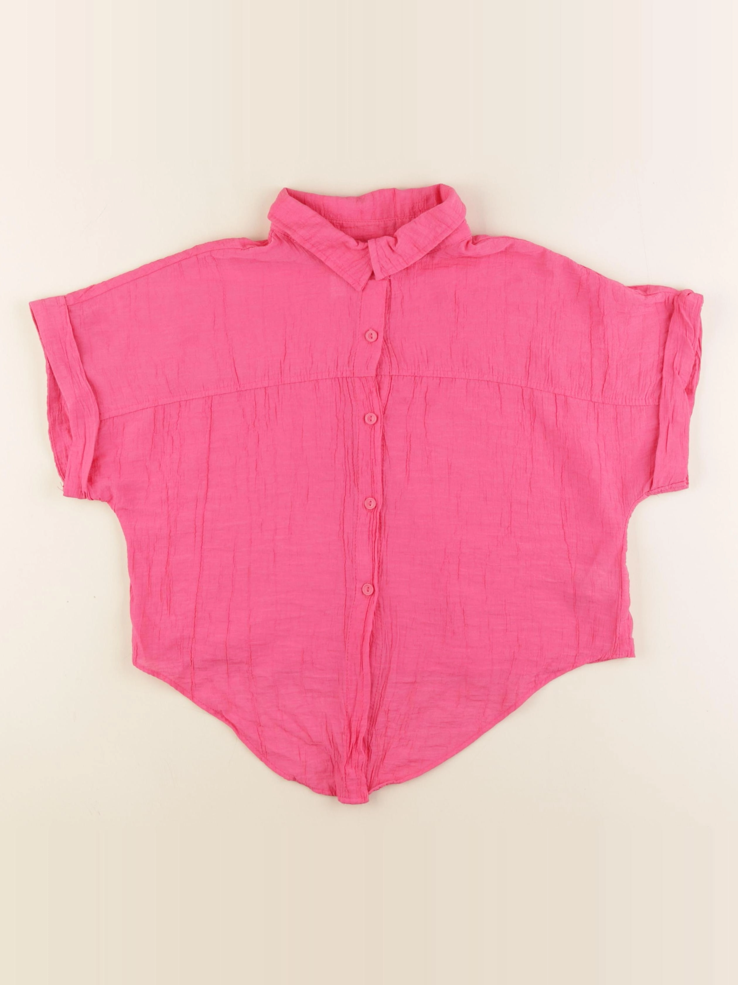 Zara - chemise rose - 9/10 ans