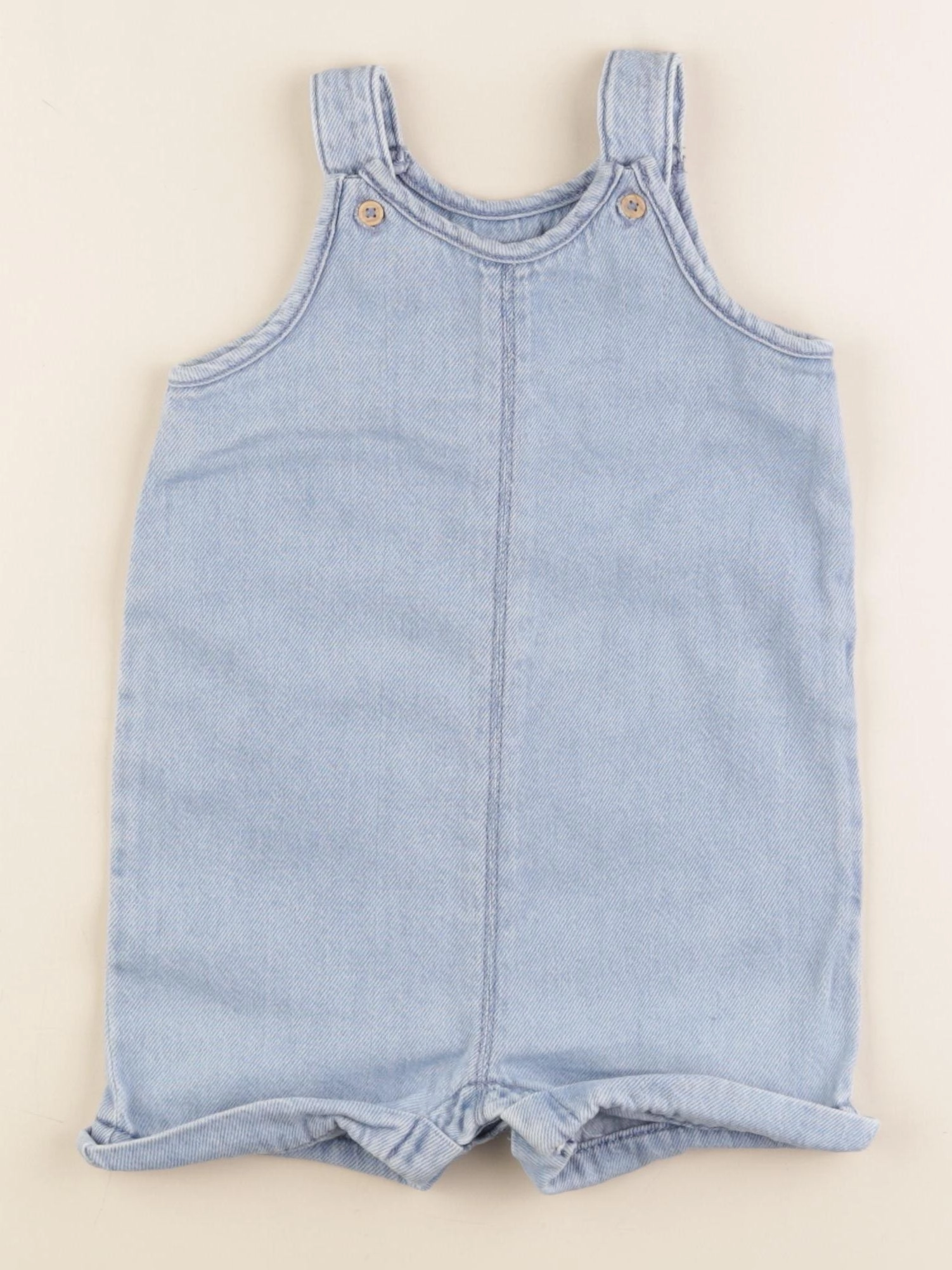 Vertbaudet - salopette bleu - 18 mois