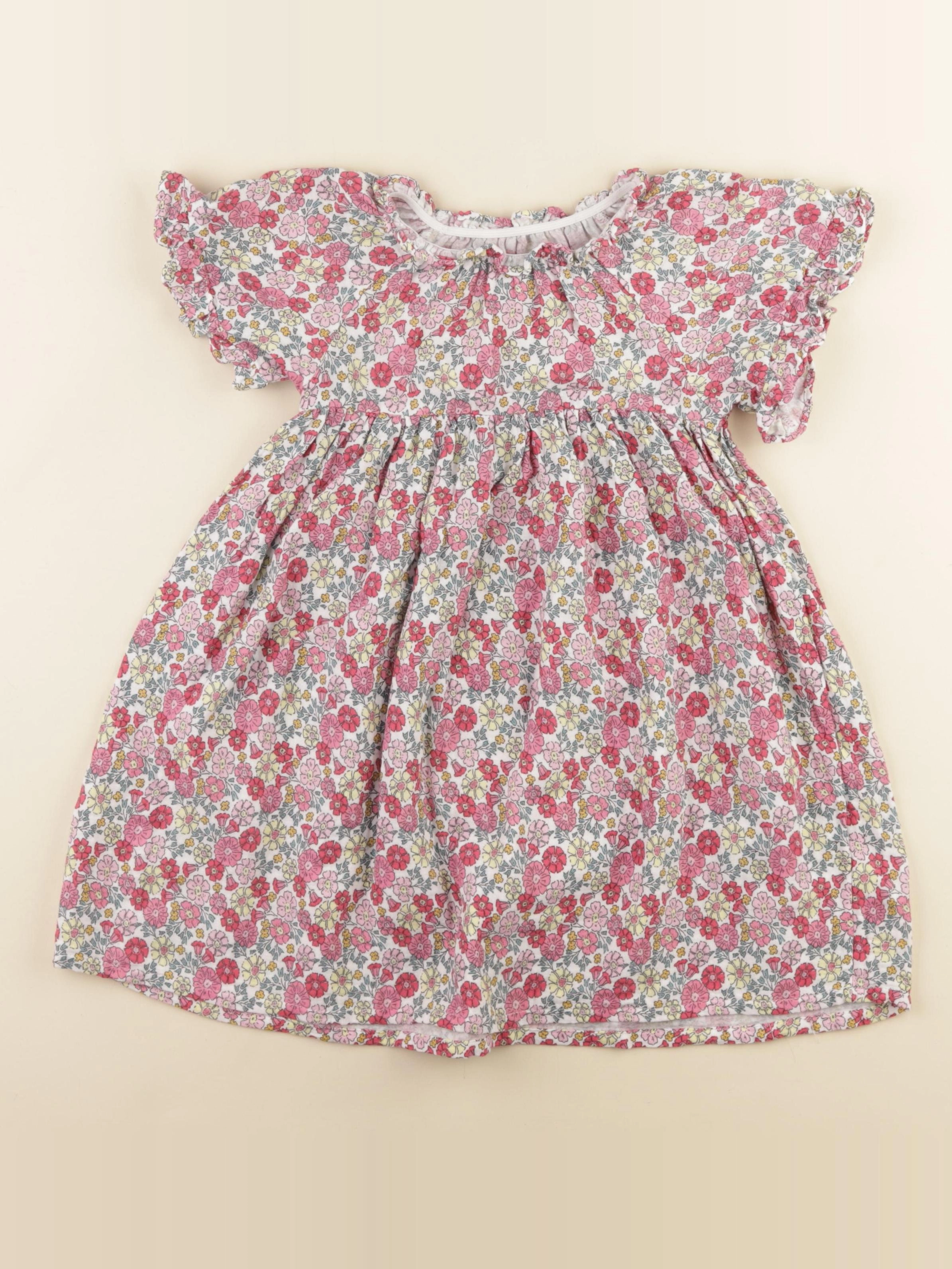 Vertbaudet - robe multicolore - 4 ans
