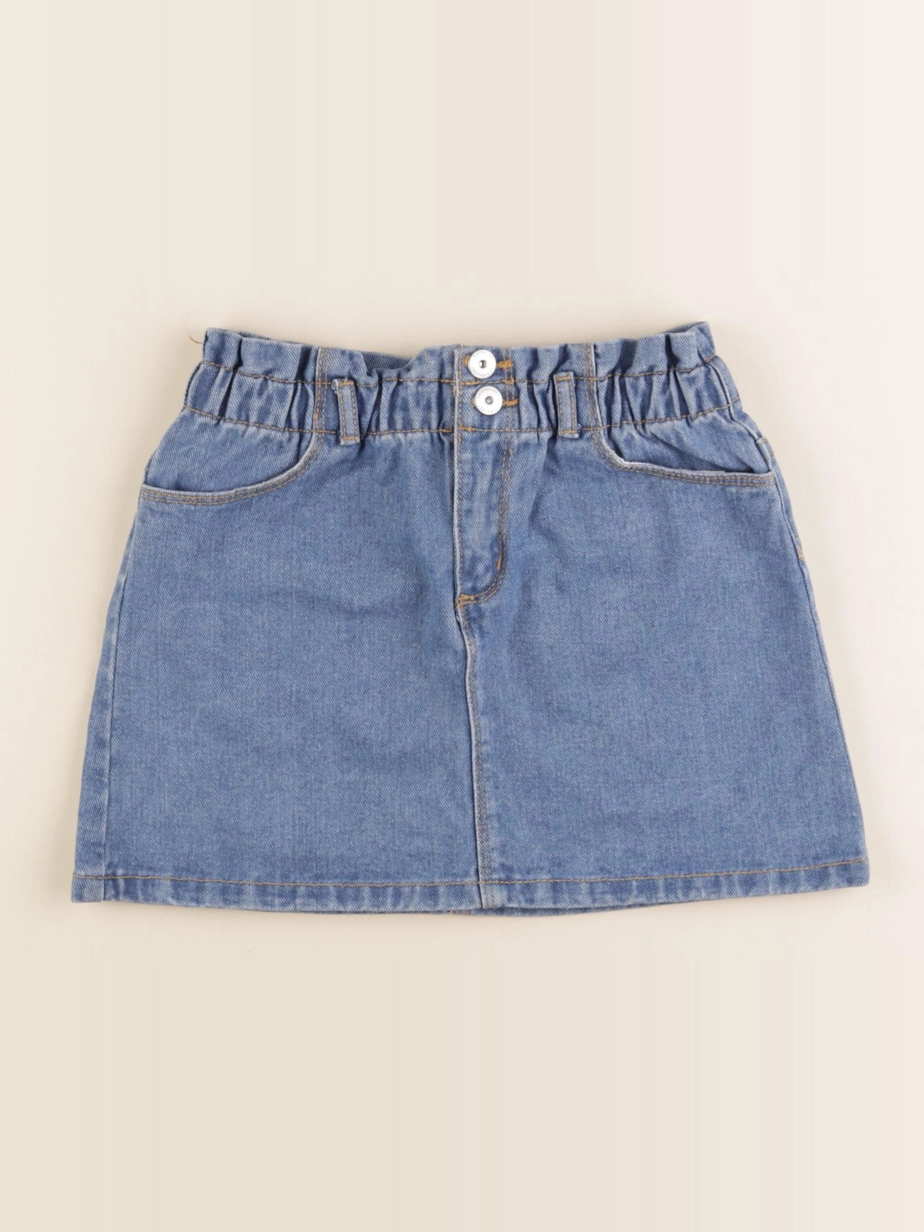 Vertbaudet - jupe bleu - 7 ans