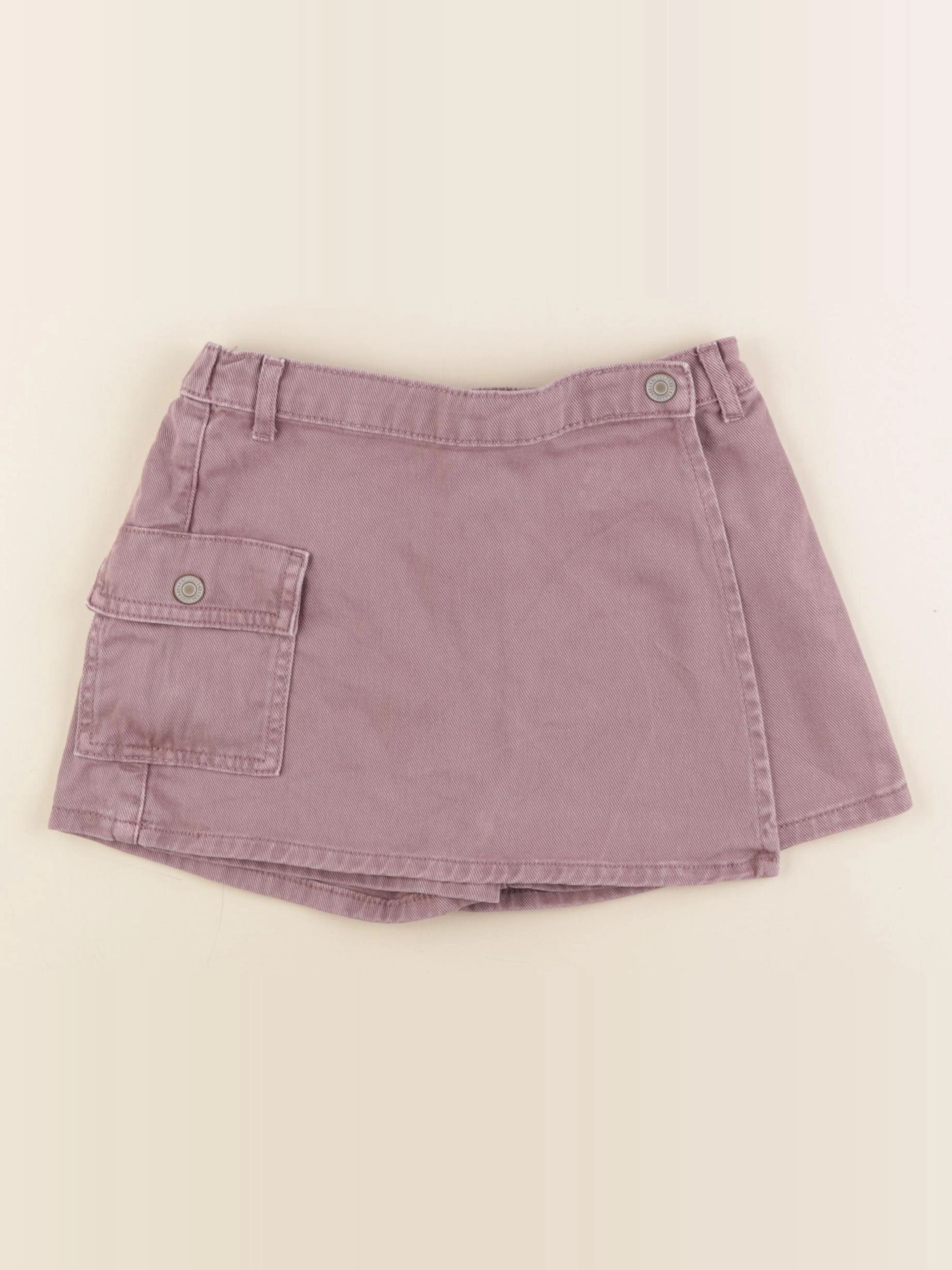 Vertbaudet - jupe short rose - 8 ans