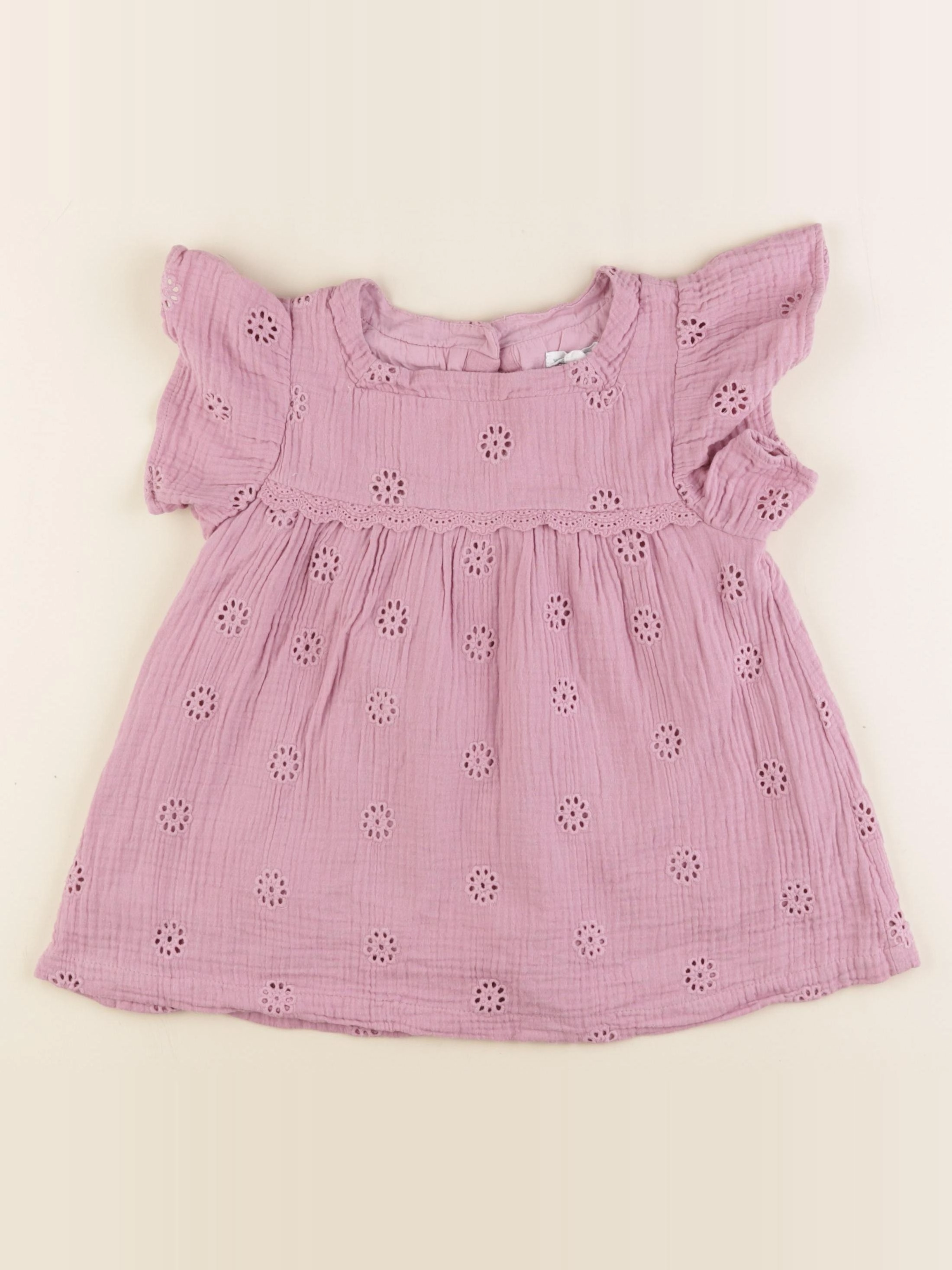 Vertbaudet - blouse rose - 8 ans