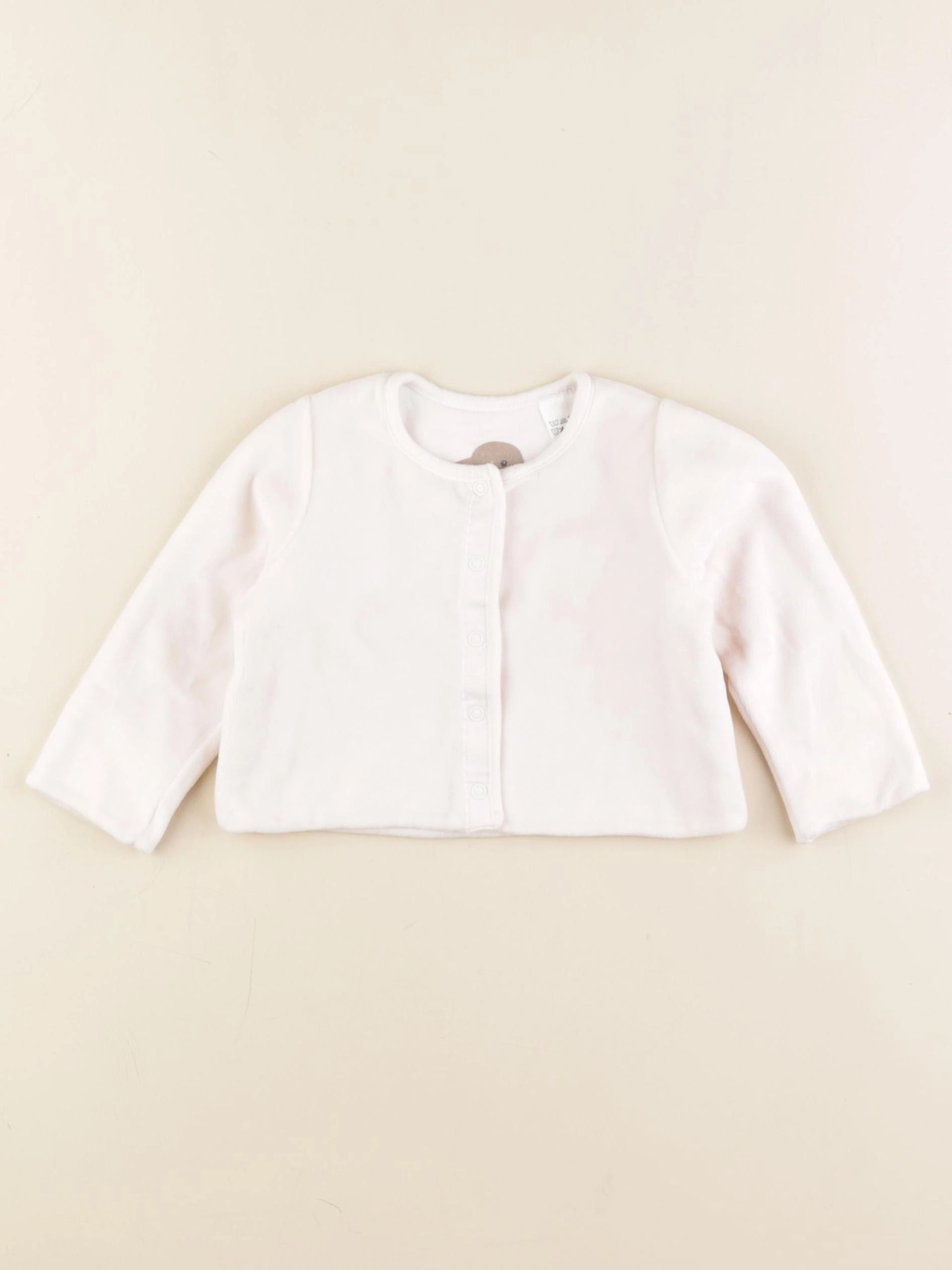 Petit Bateau - sweat rose - 6 mois