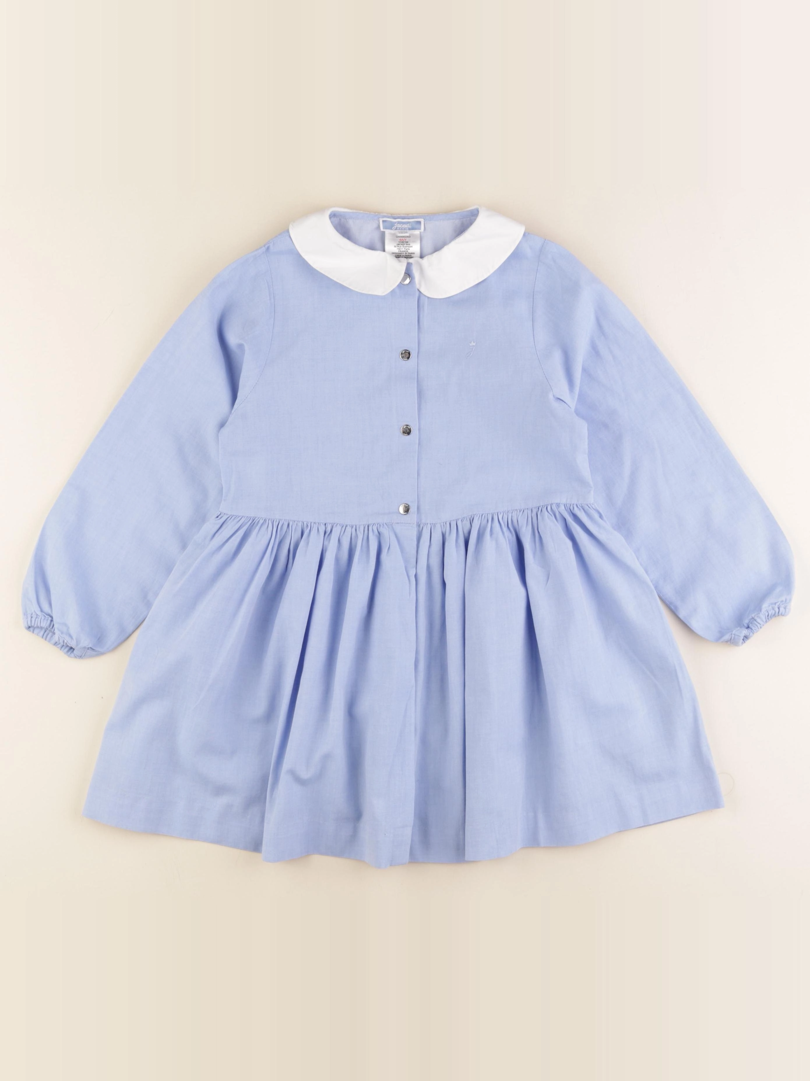 Jacadi - robe bleu - 6 ans