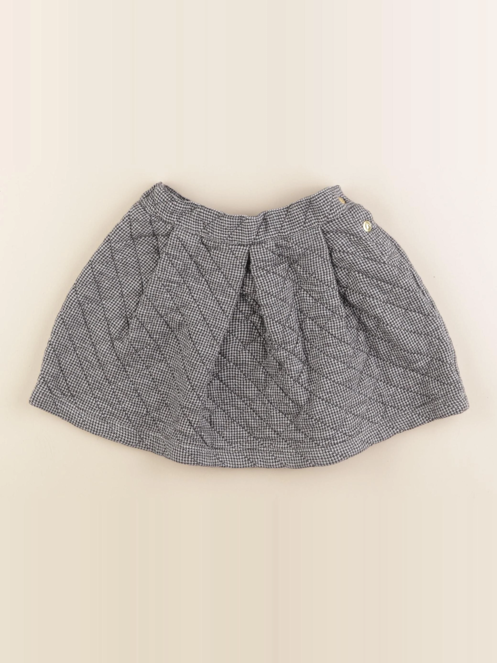 Petit Bateau - jupe gris - 5 ans