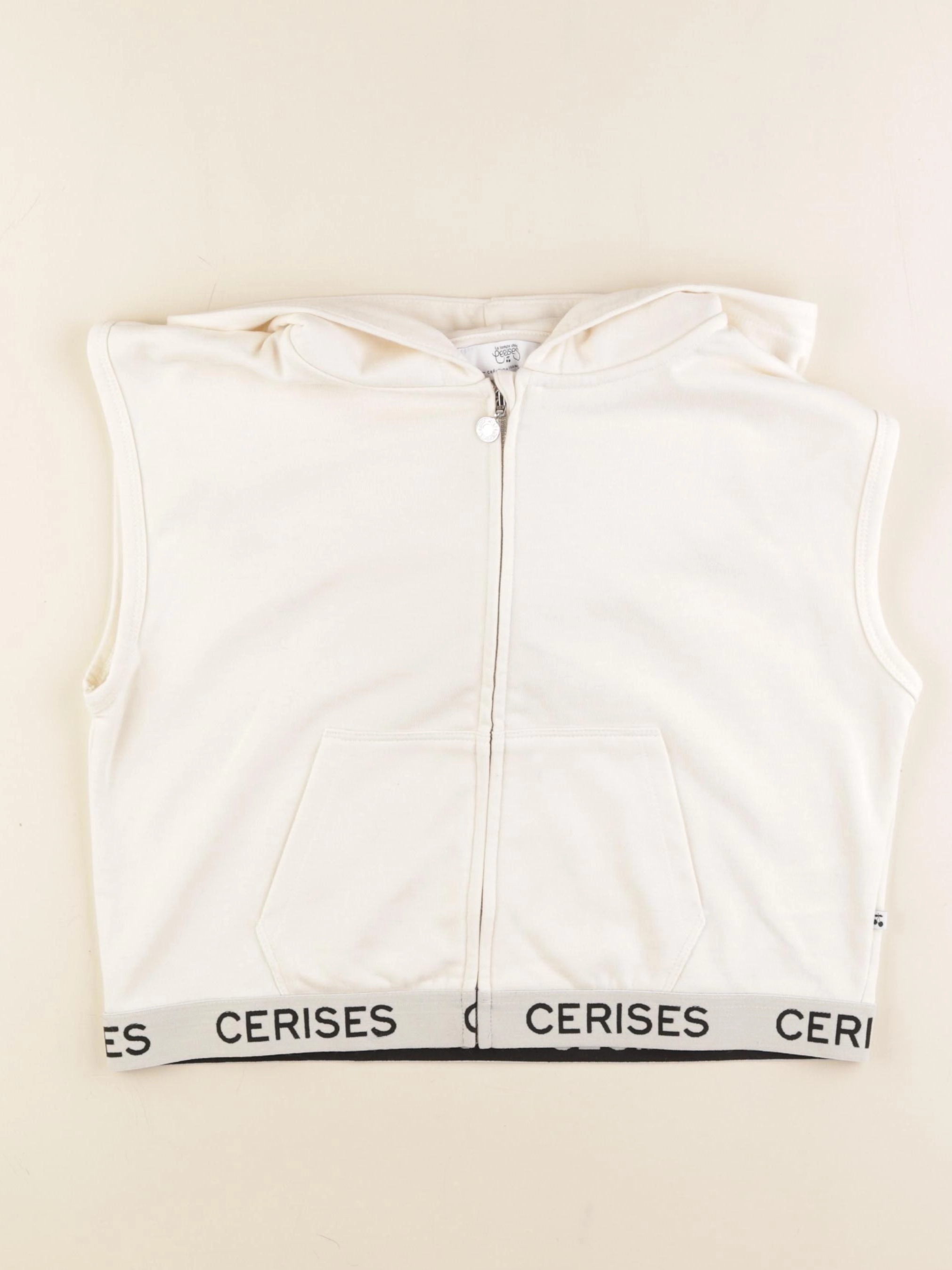 Le temps des cerises  - sweat blanc - 14 ans