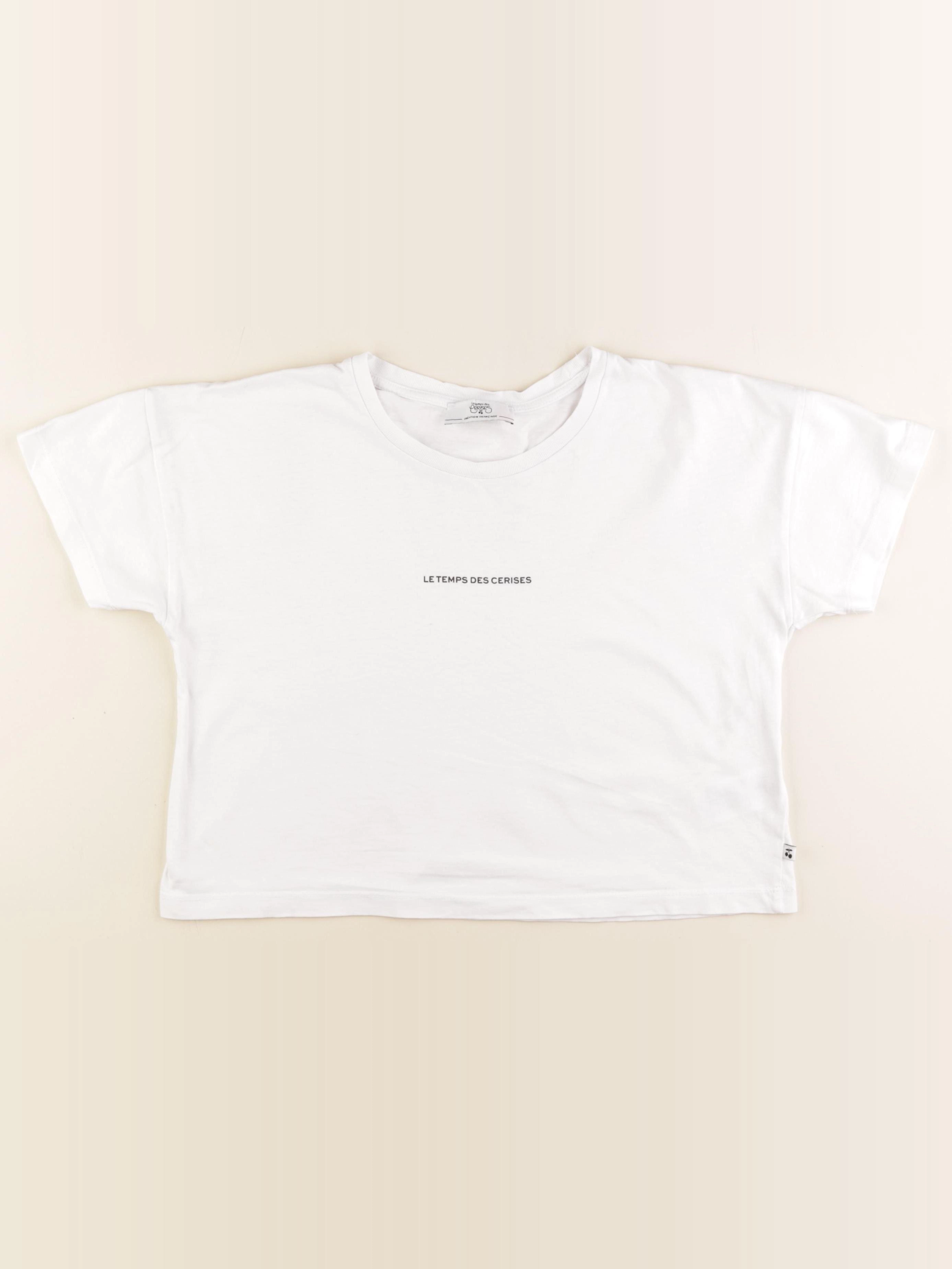 Le temps des cerises  - tee-shirt blanc - 12 ans