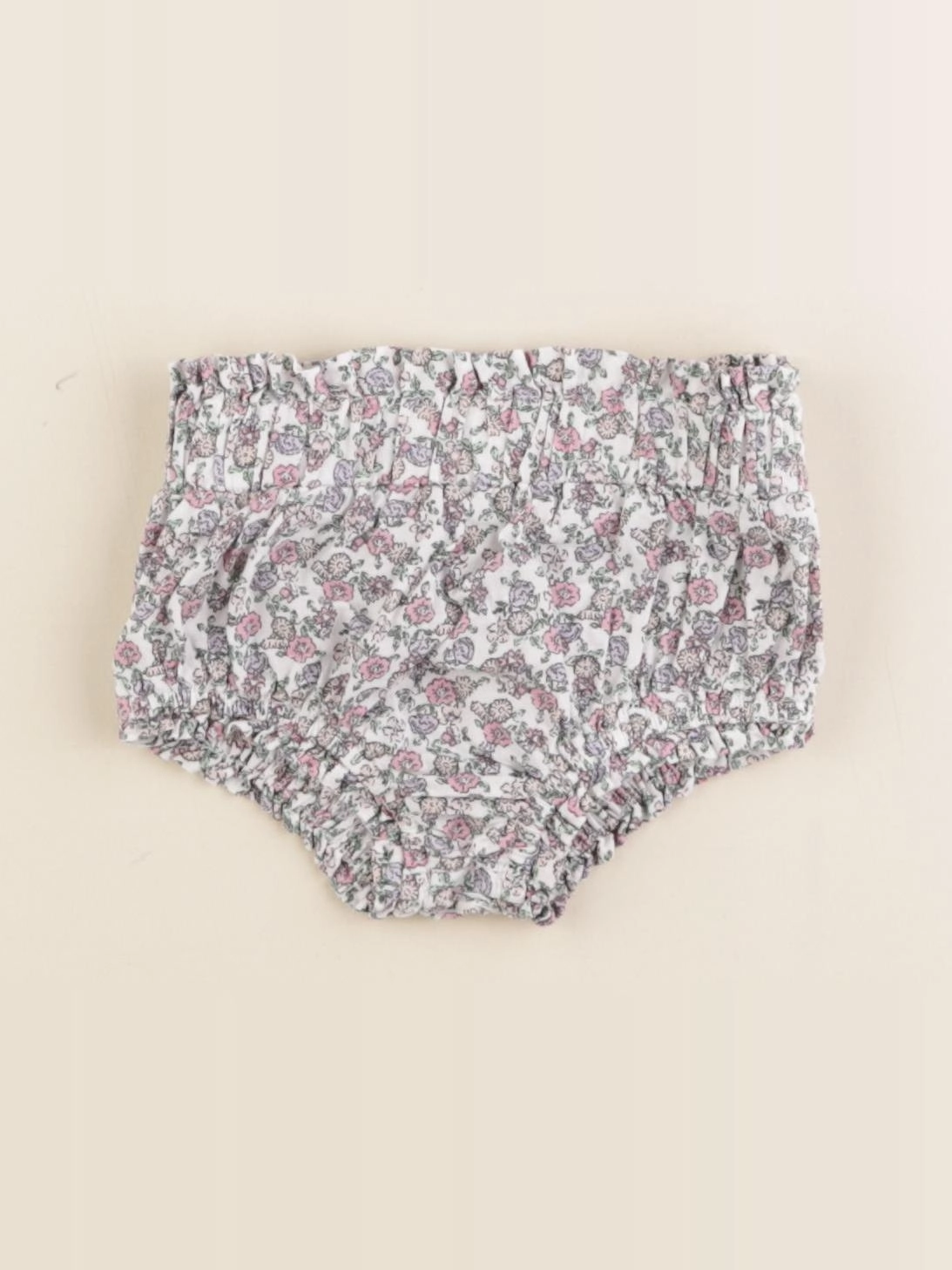 Vertbaudet - bloomer rose - 6 mois