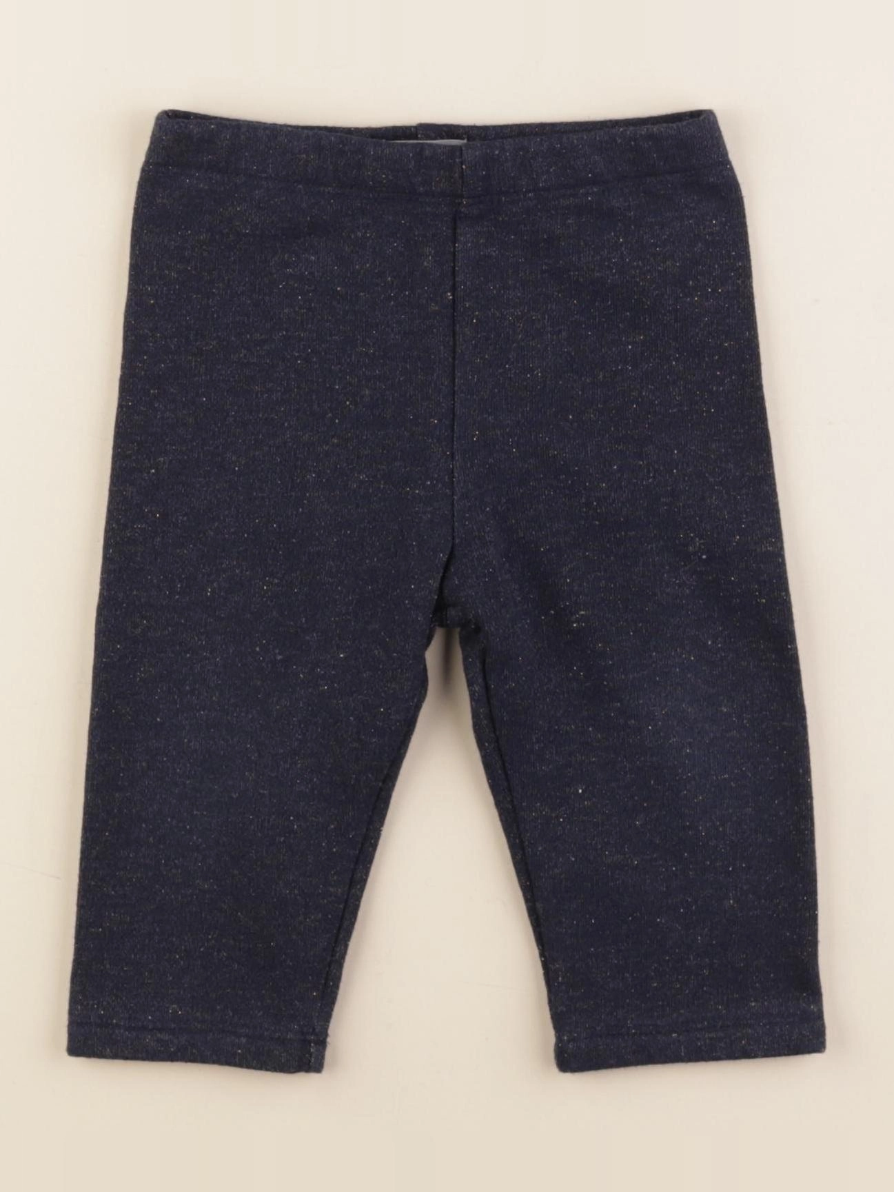 Boutchou - legging bleu, or - 6 mois