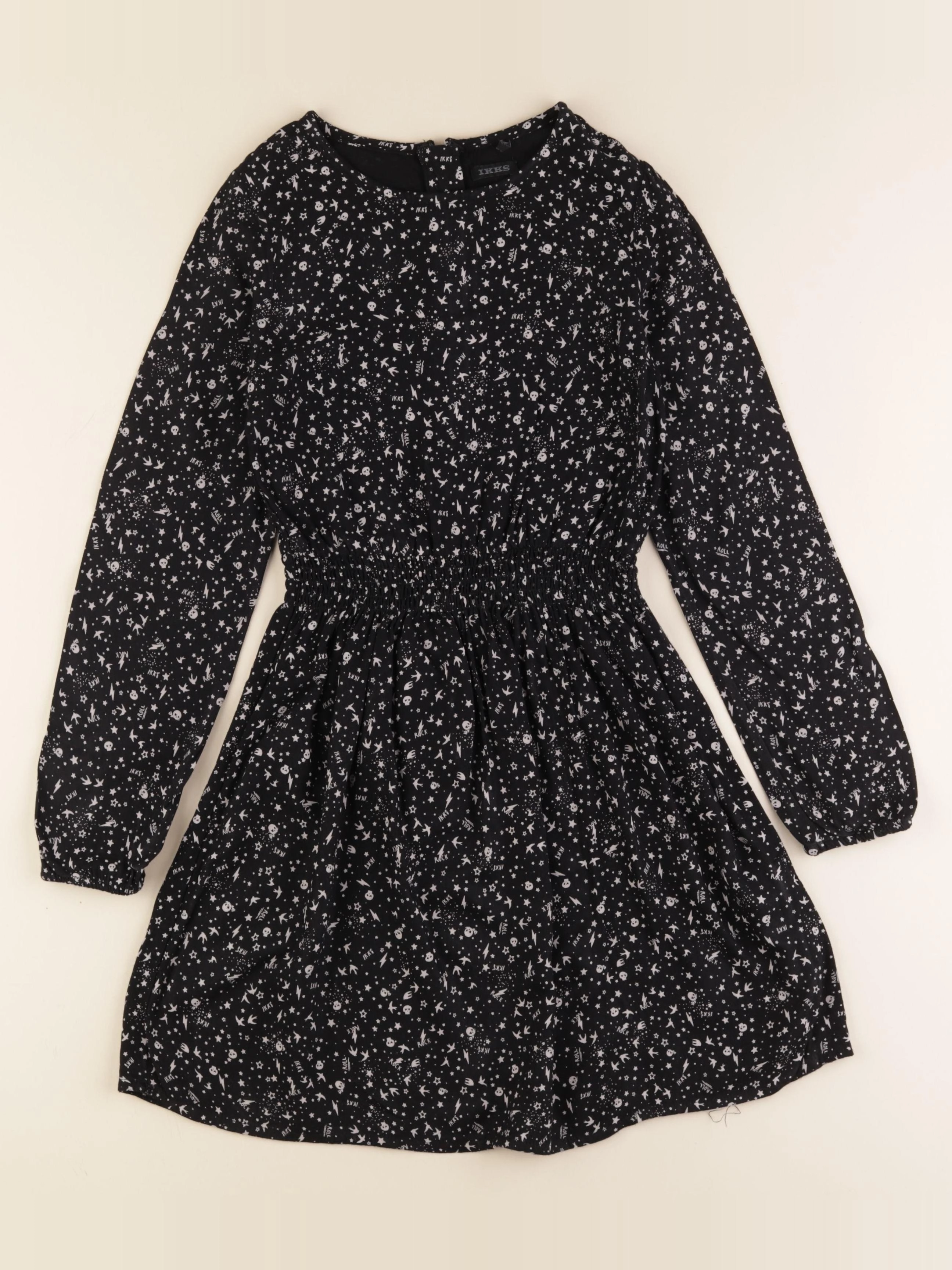 IKKS - robe noir - 10 ans