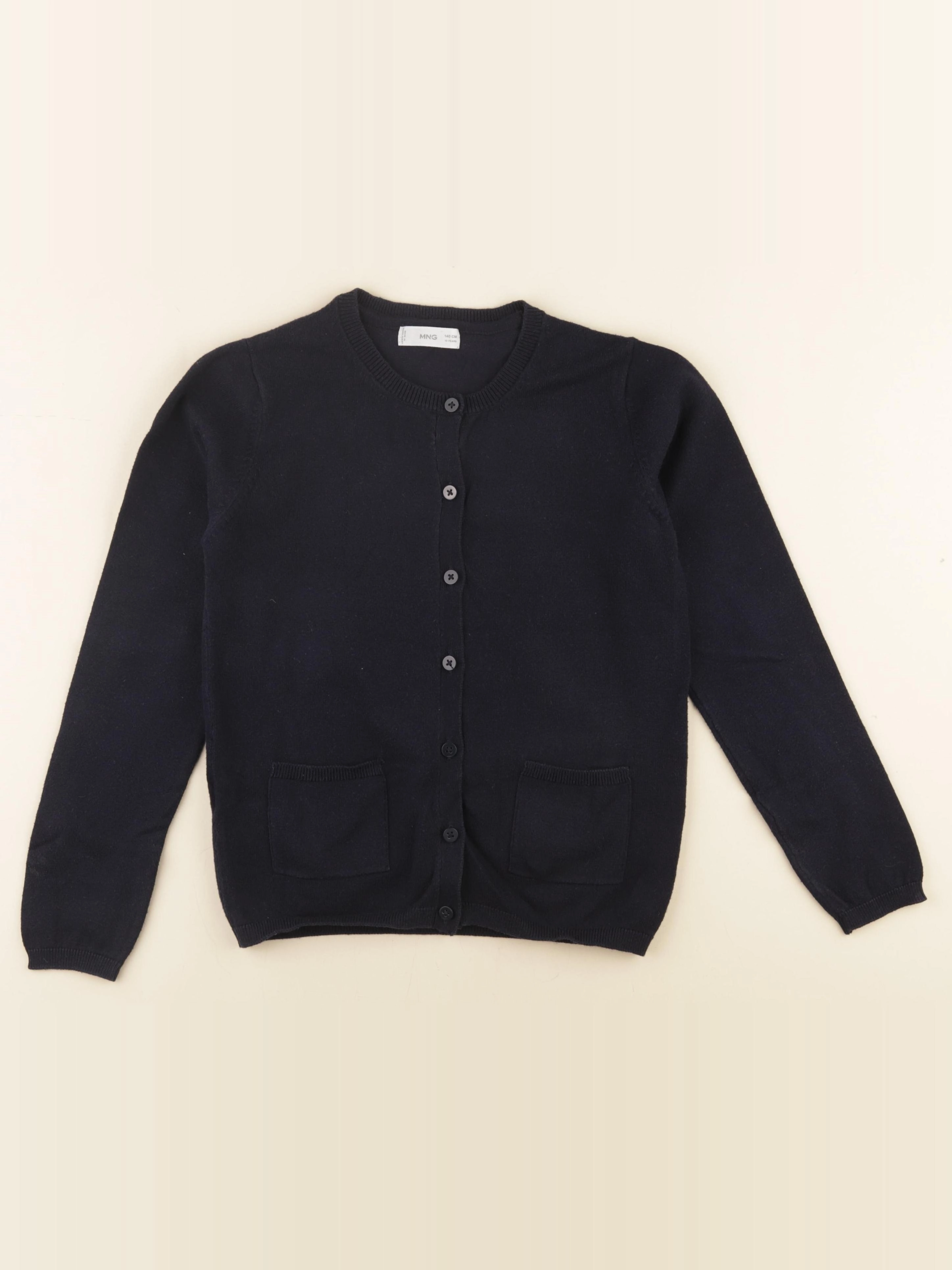 Mango - gilet bleu - 10 ans