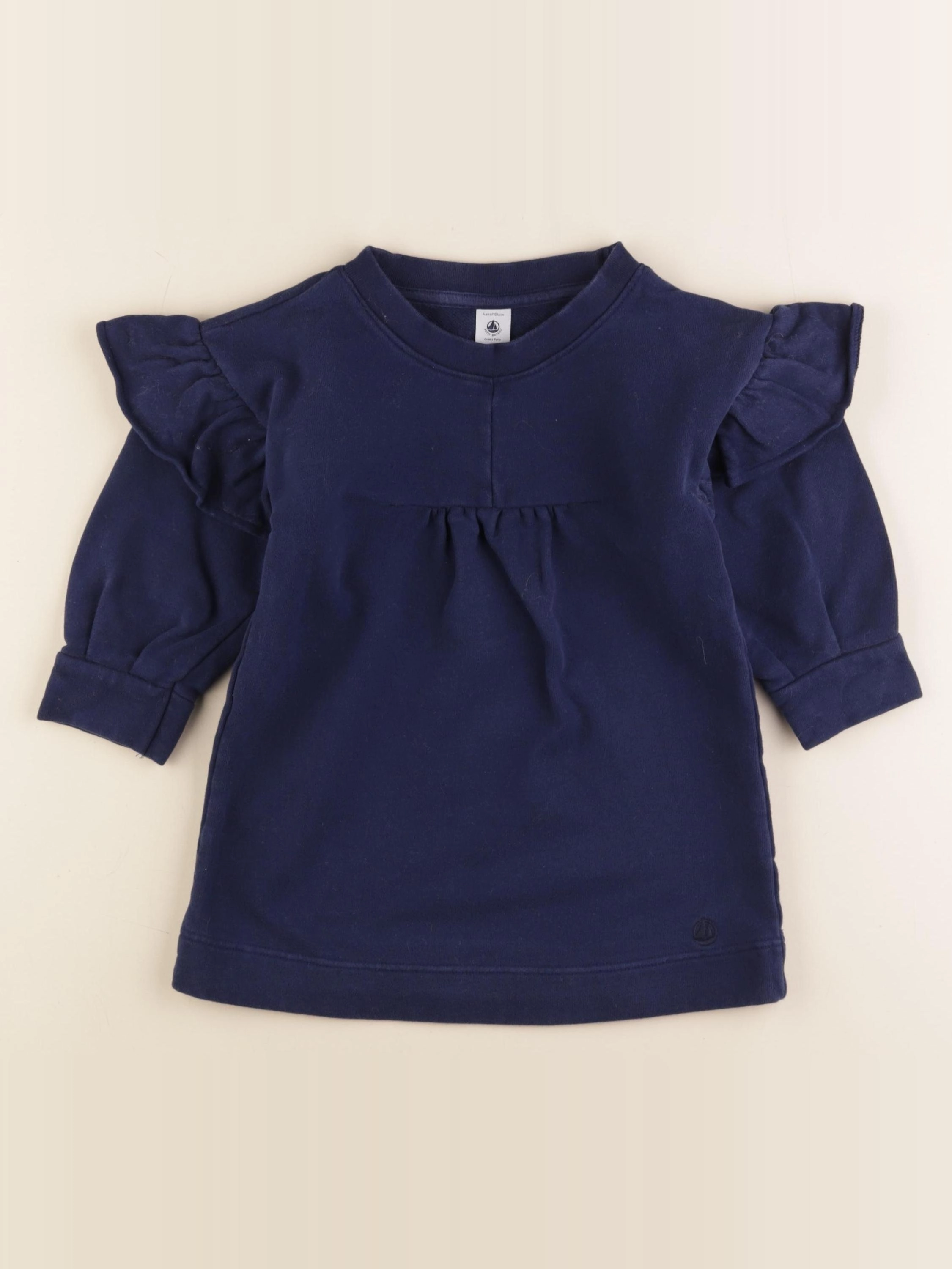 Petit Bateau - robe bleu - 4 ans