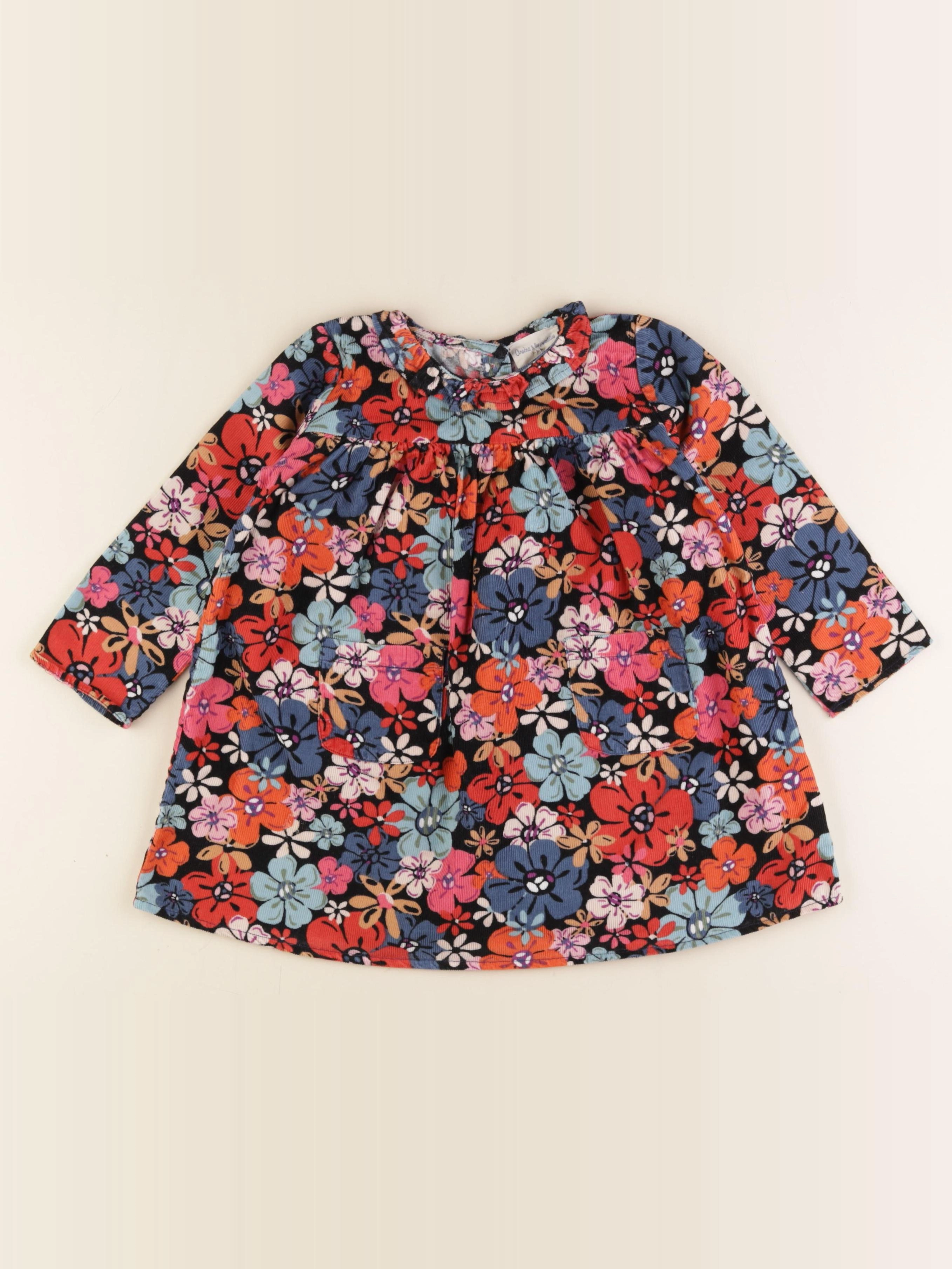 Arsène et les pipelettes - robe multicolore - 36 mois