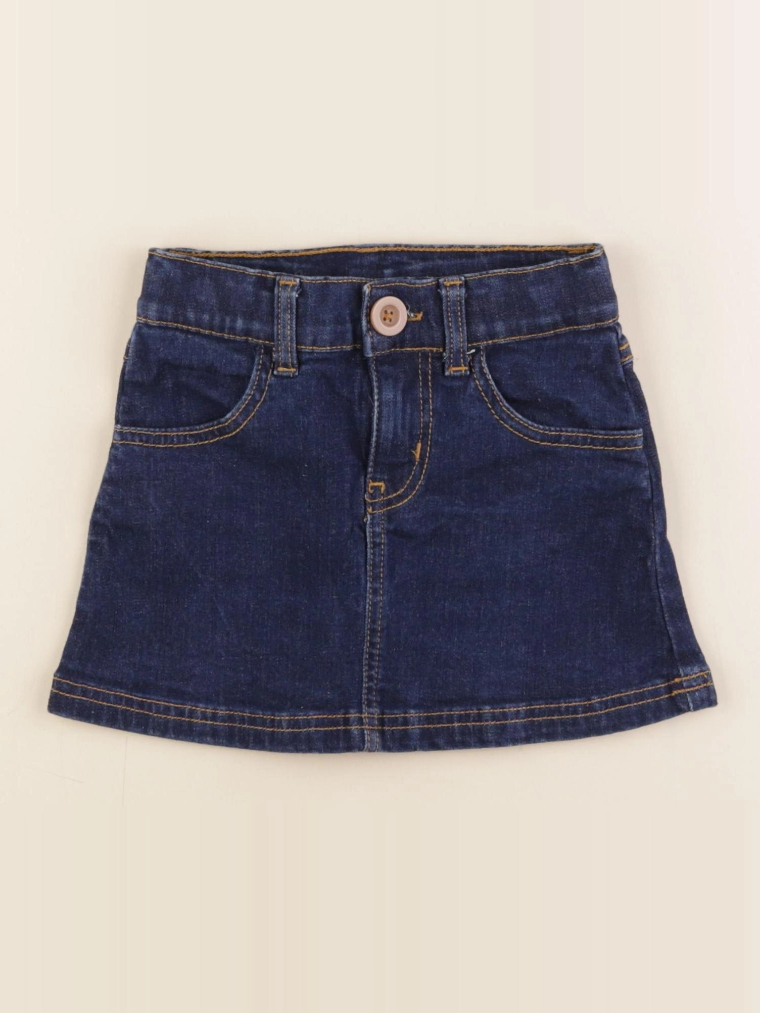 Petit Bateau - jupe bleu - 4 ans