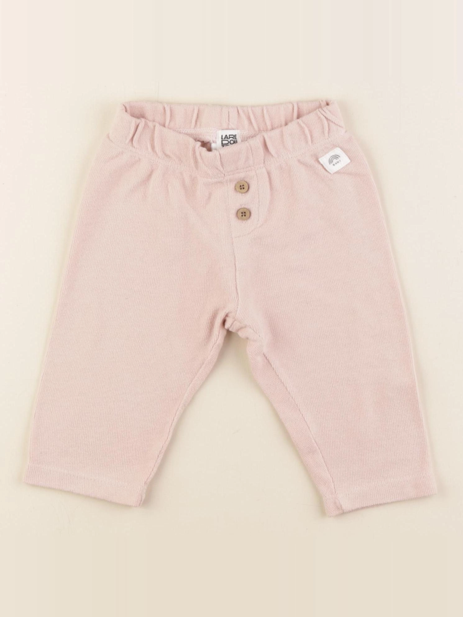 La Redoute - pantalon rose - 6 mois