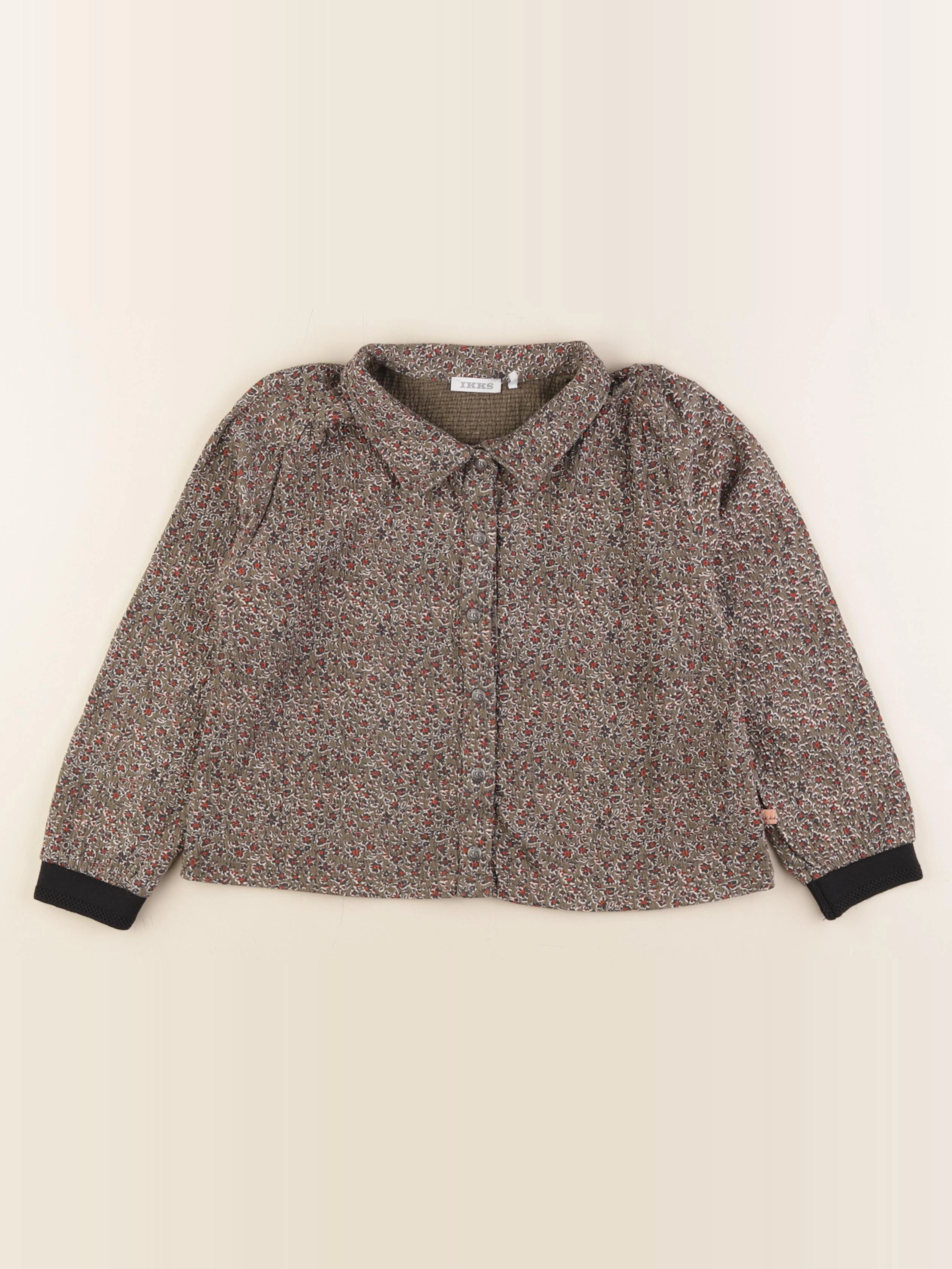 IKKS - blouse vert - 4 ans