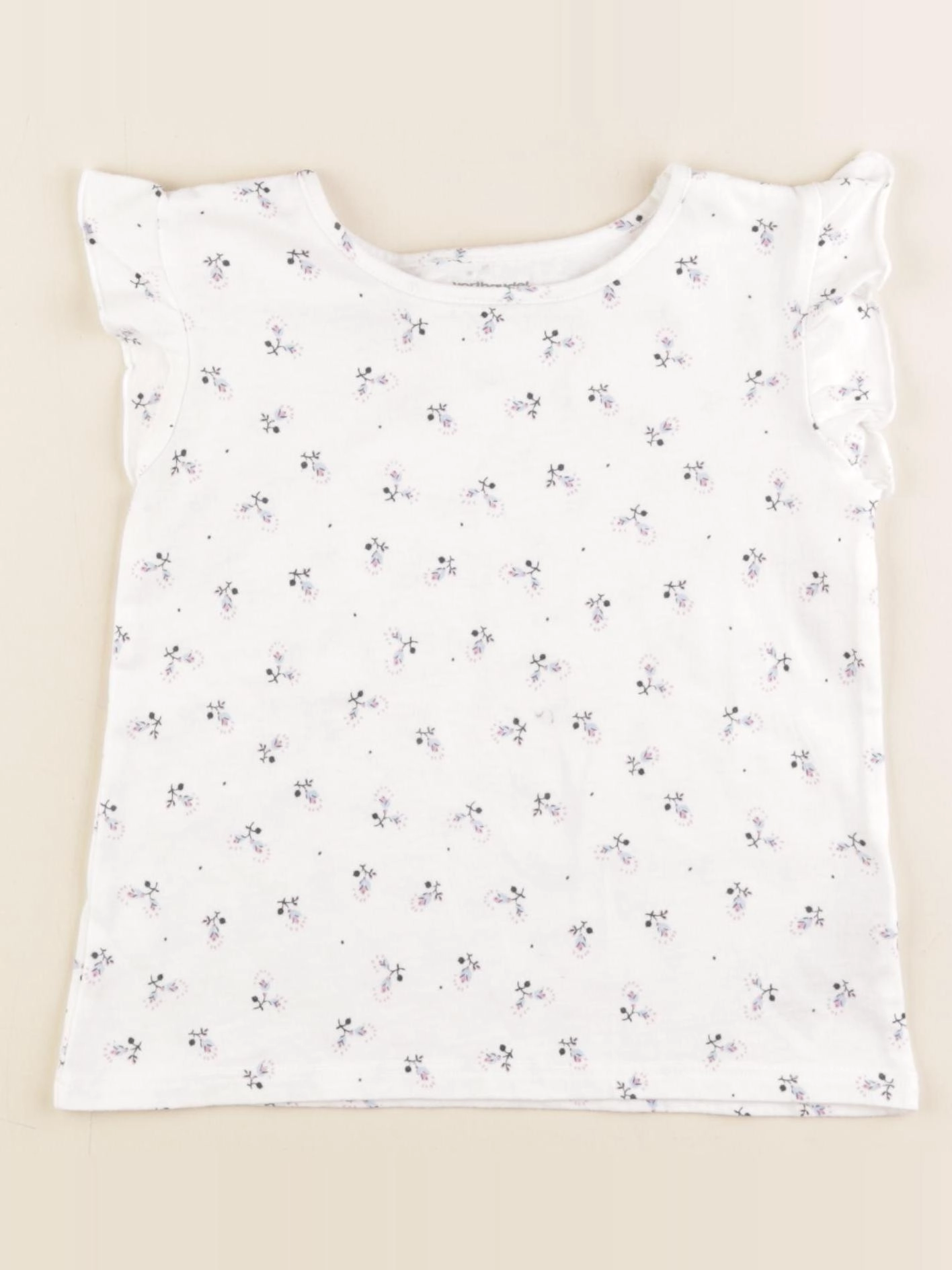 Vertbaudet - tee-shirt blanc - 3 ans