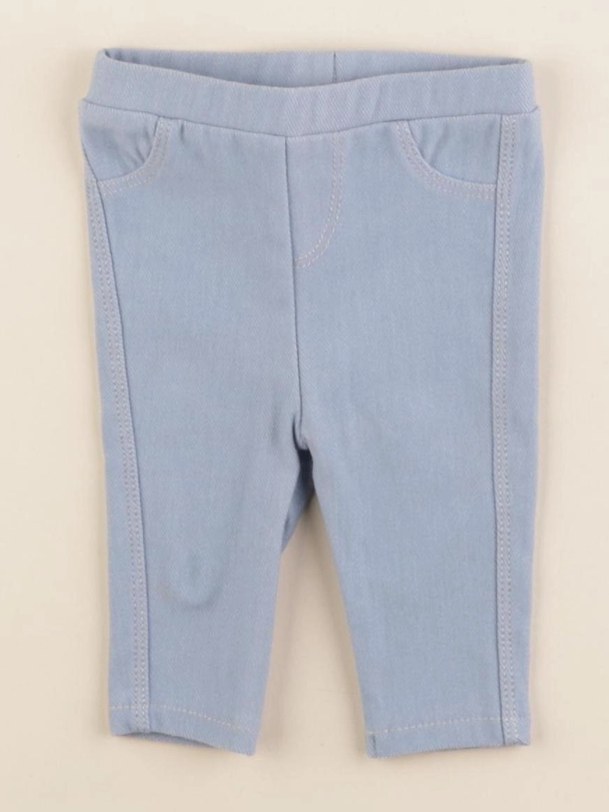 Vertbaudet - legging bleu - 1 mois