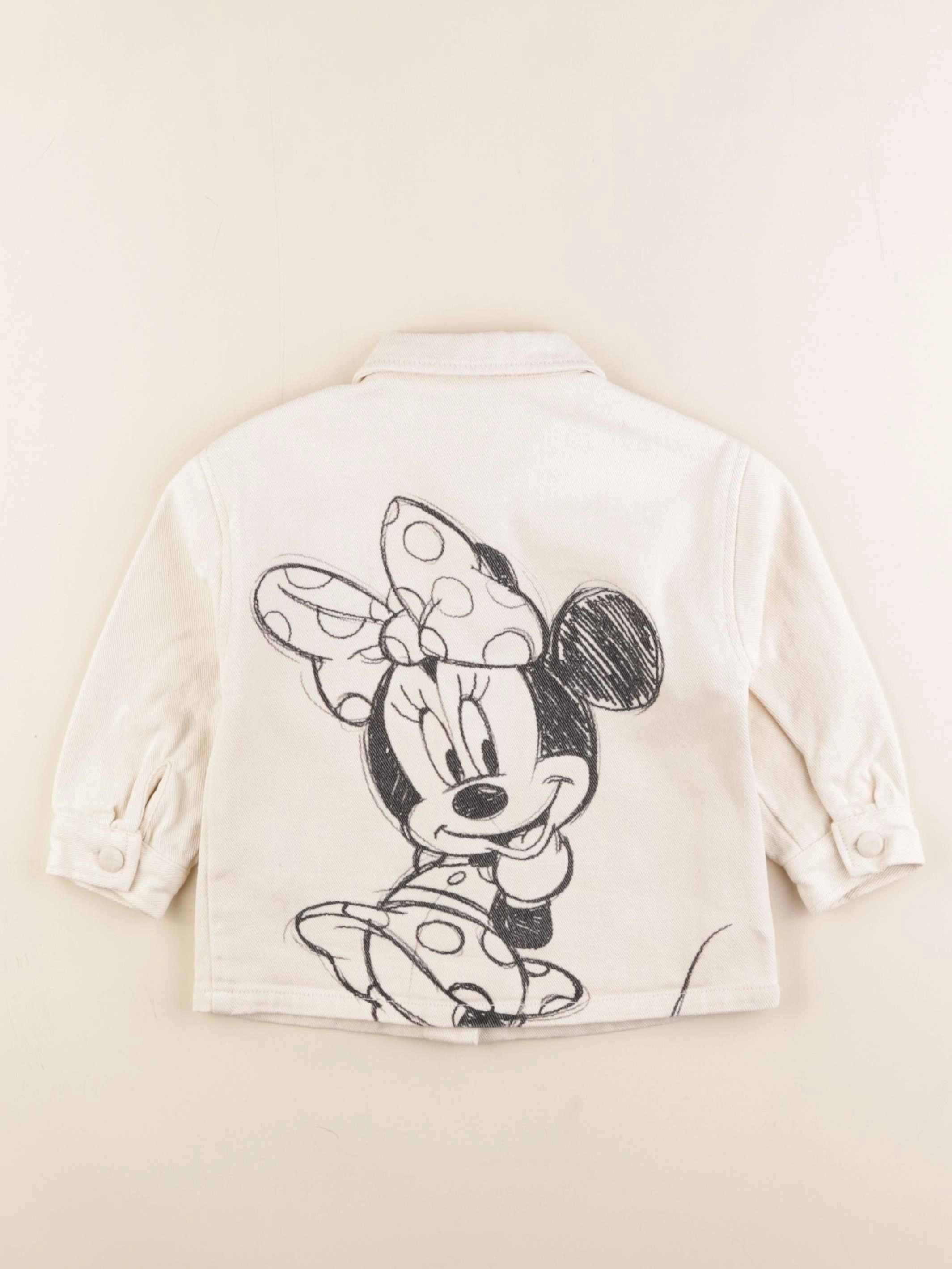 Vertbaudet - veste imprimé au dos beige - 3 ans