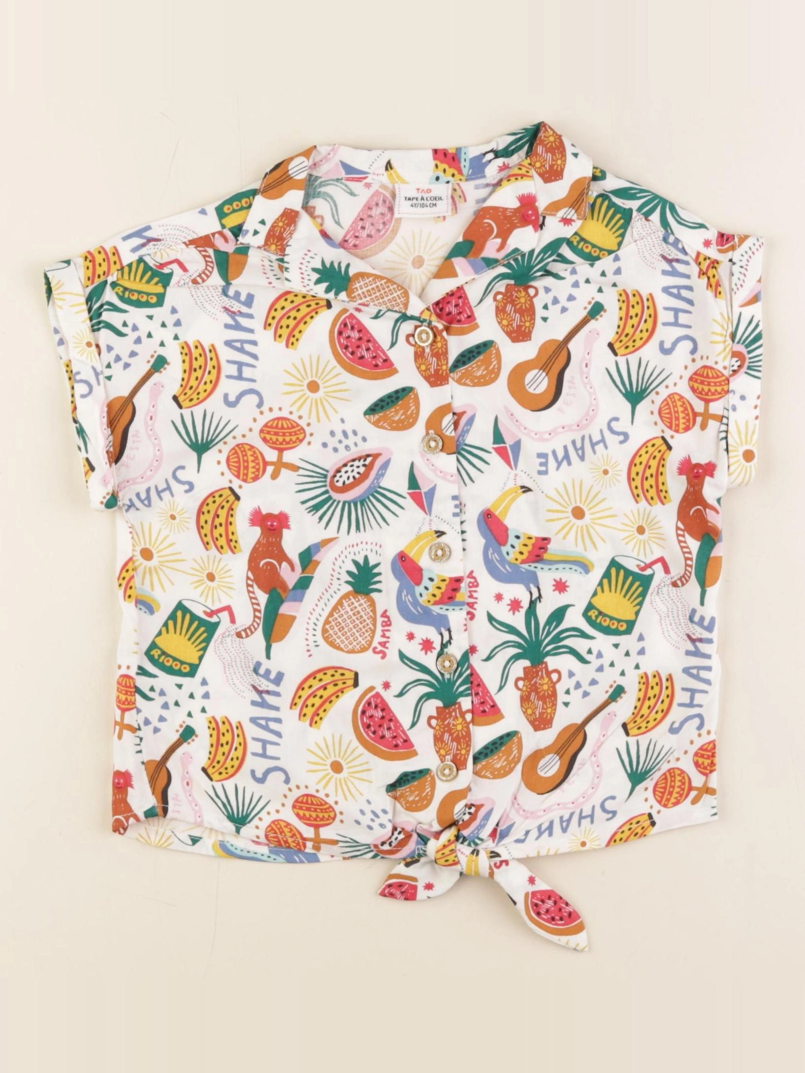 Tape à l'oeil - blouse multicolore - 4 ans