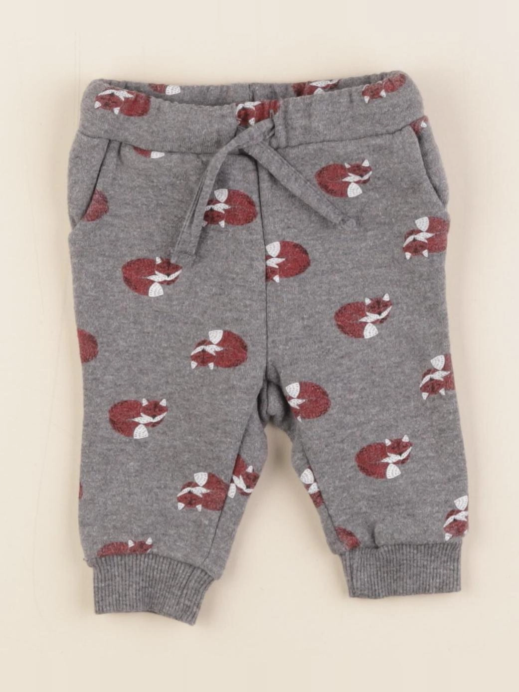 La Redoute - jogging gris - 1 mois