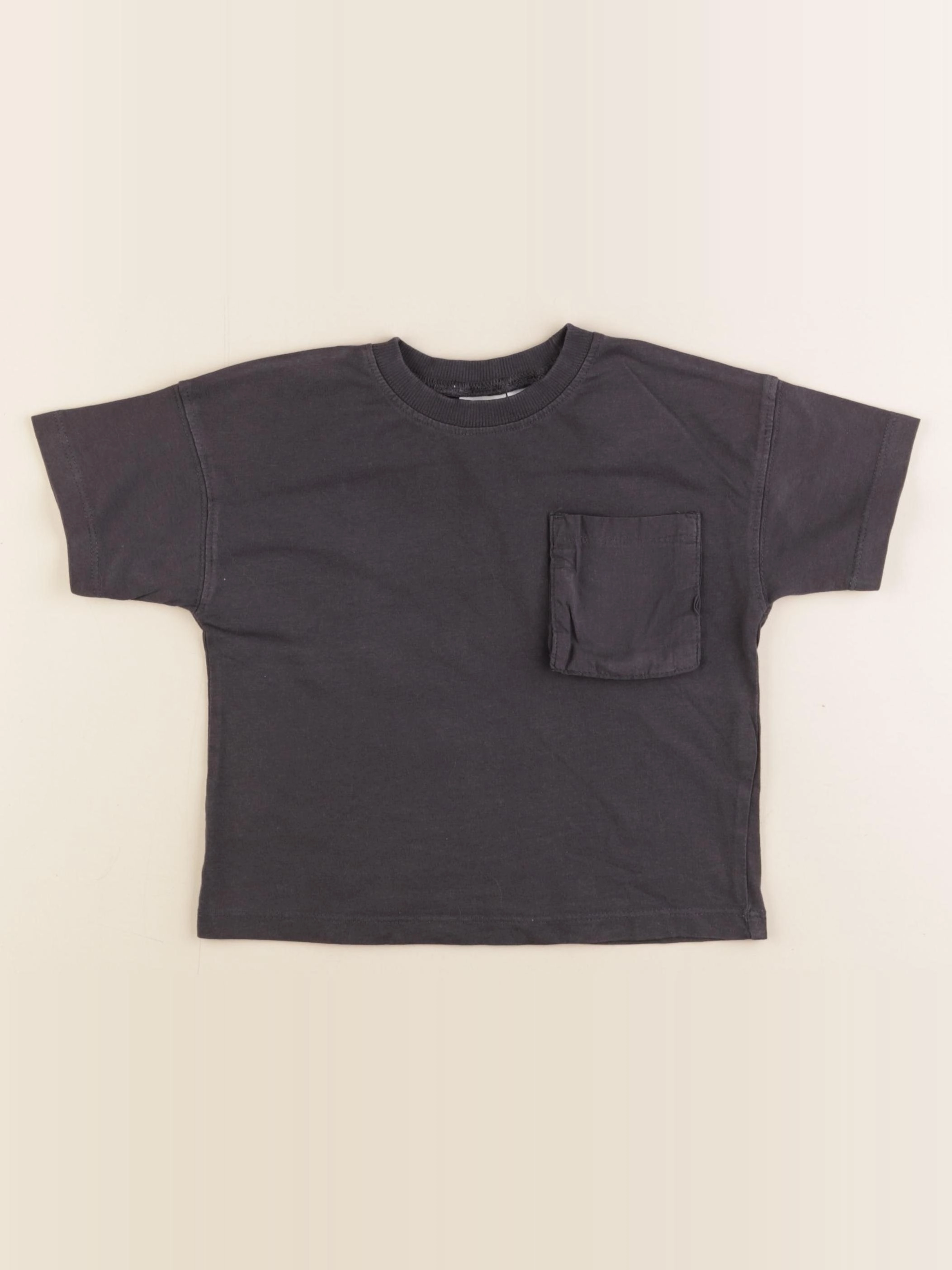 Zara - tee-shirt gris - 12/18 mois