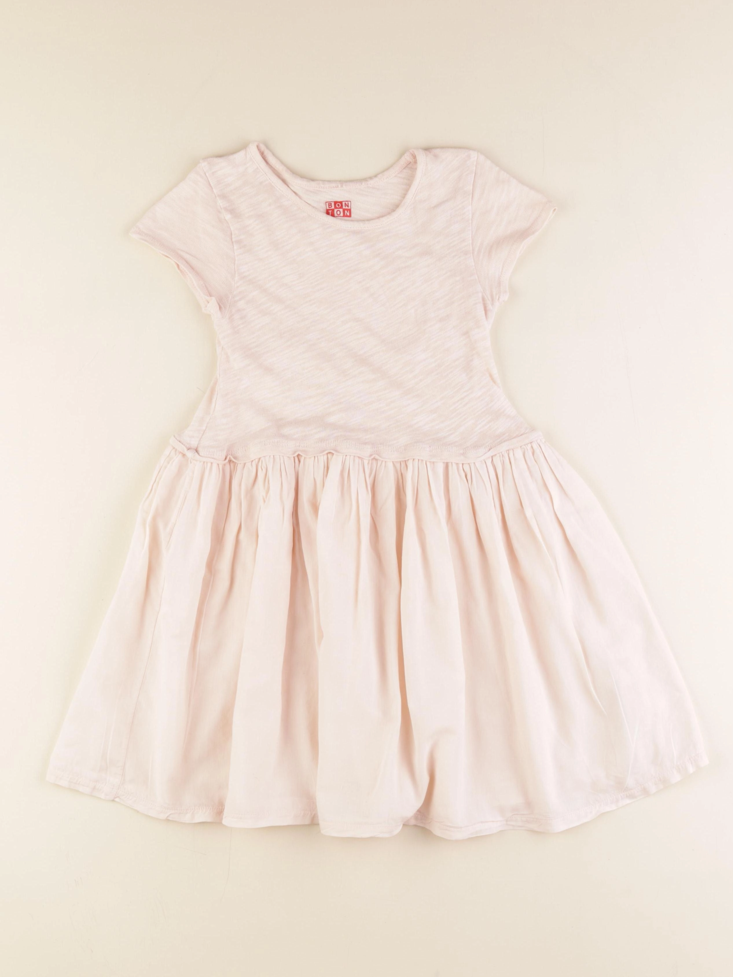 Bonton - robe rose - 6 ans