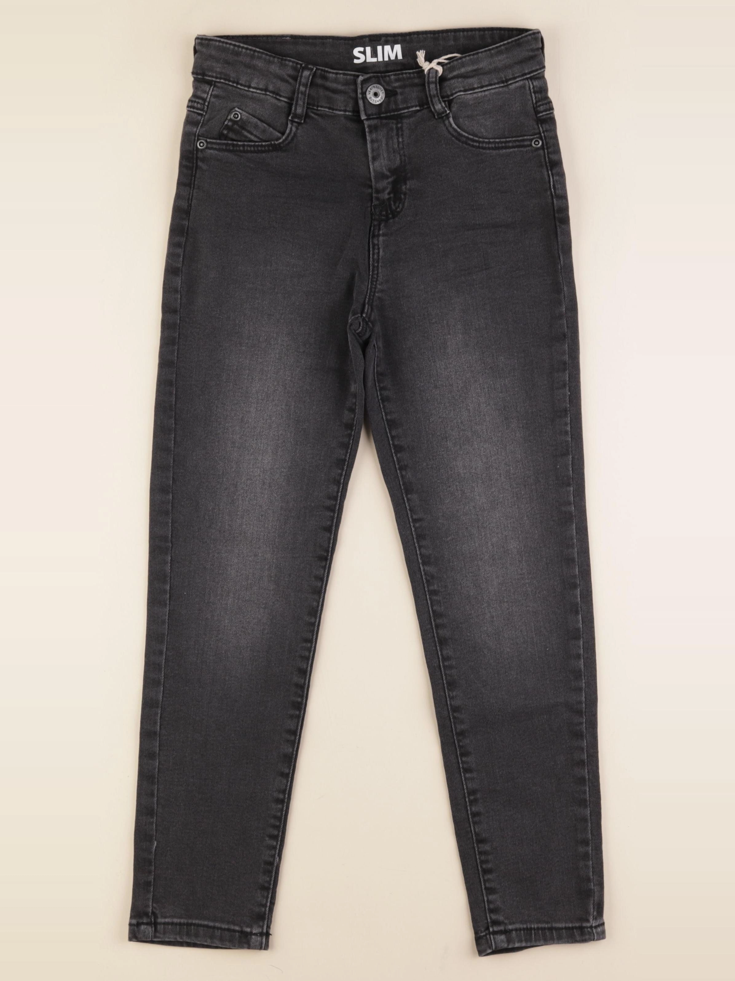 Vertbaudet - jean gris - 8 ans