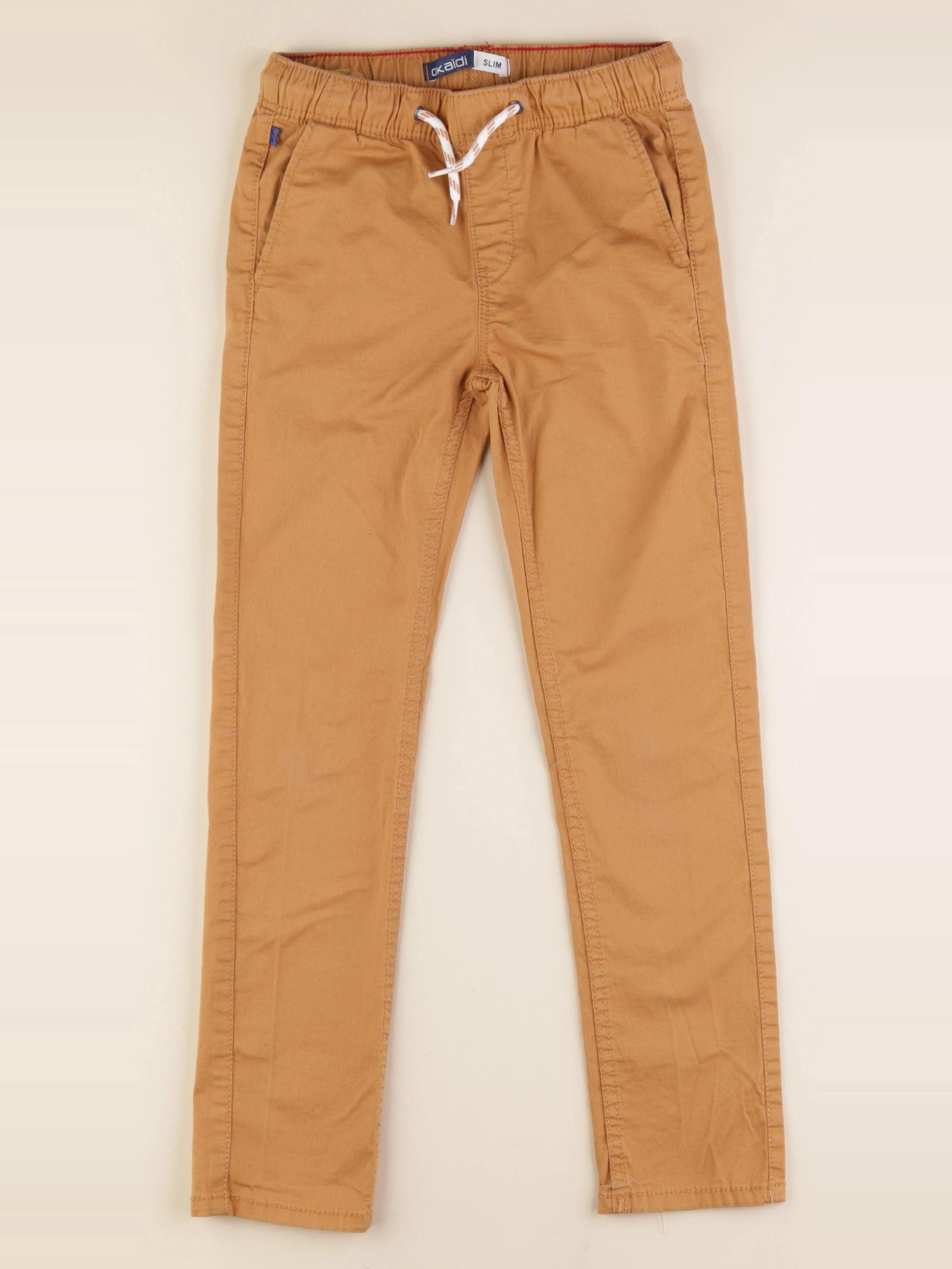 Okaidi - pantalon marron - 8 ans