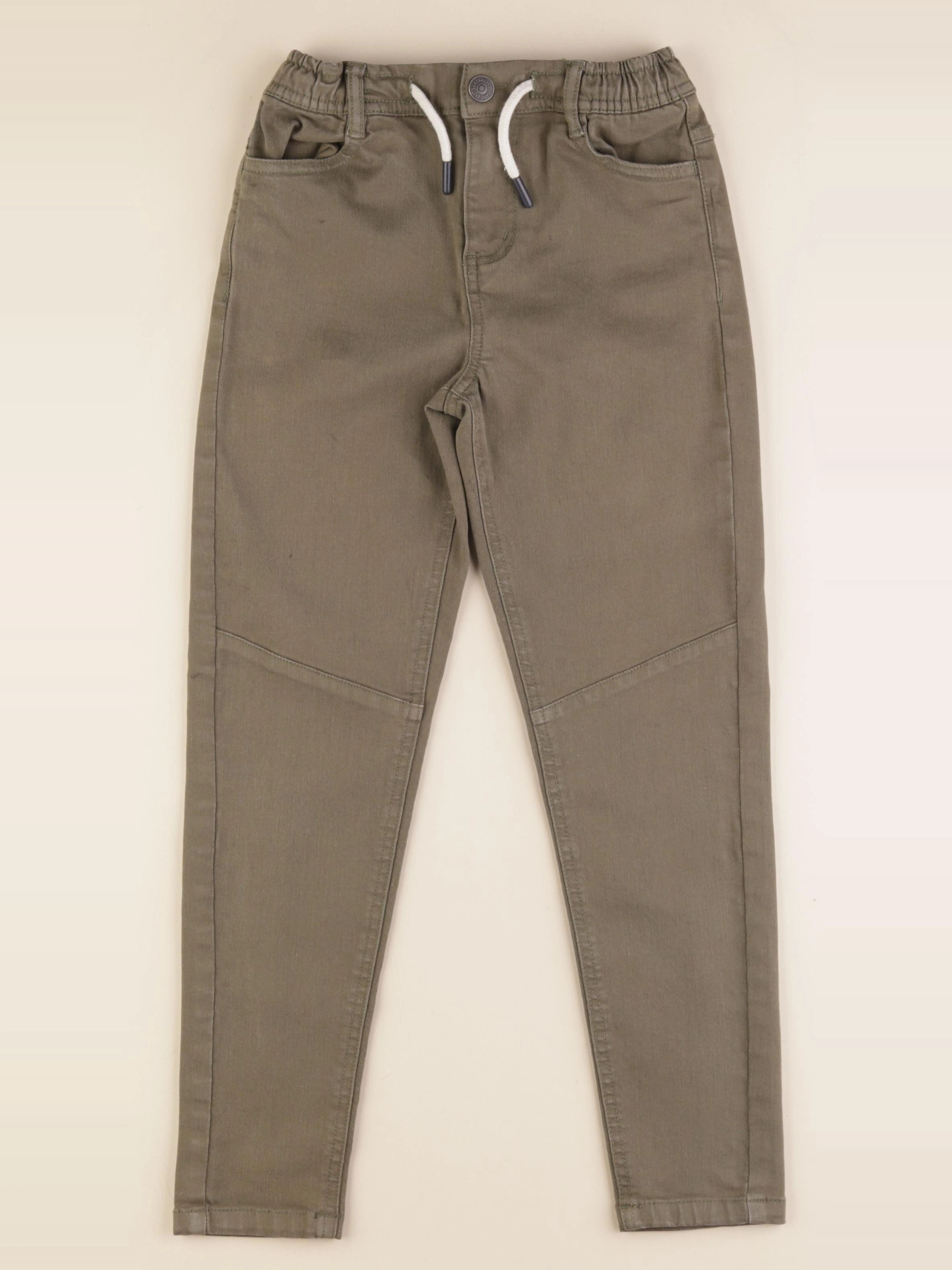 Vertbaudet - jean vert - 8 ans