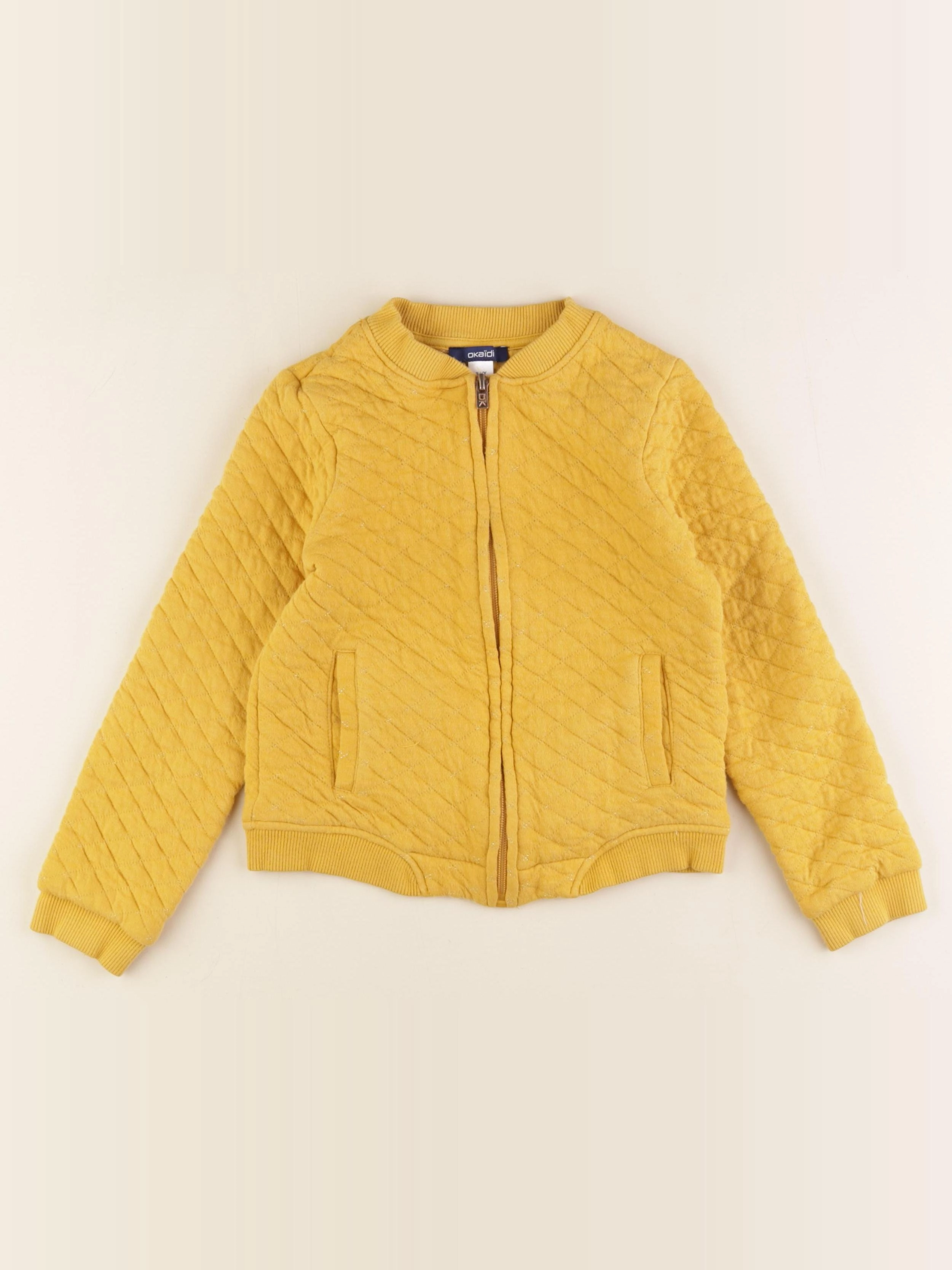 Okaidi - sweat jaune - 8 ans