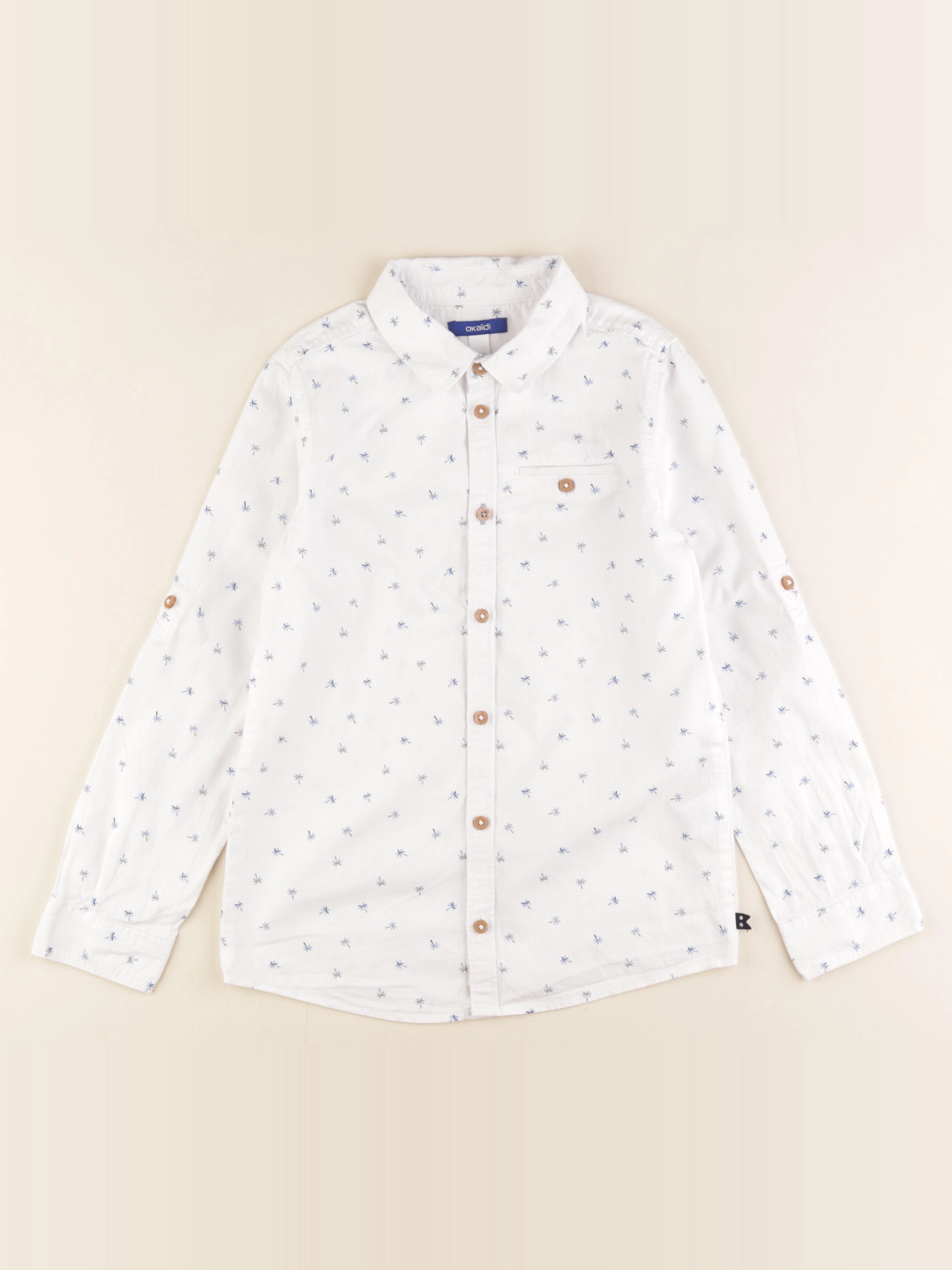 Okaidi - chemise blanc - 8 ans