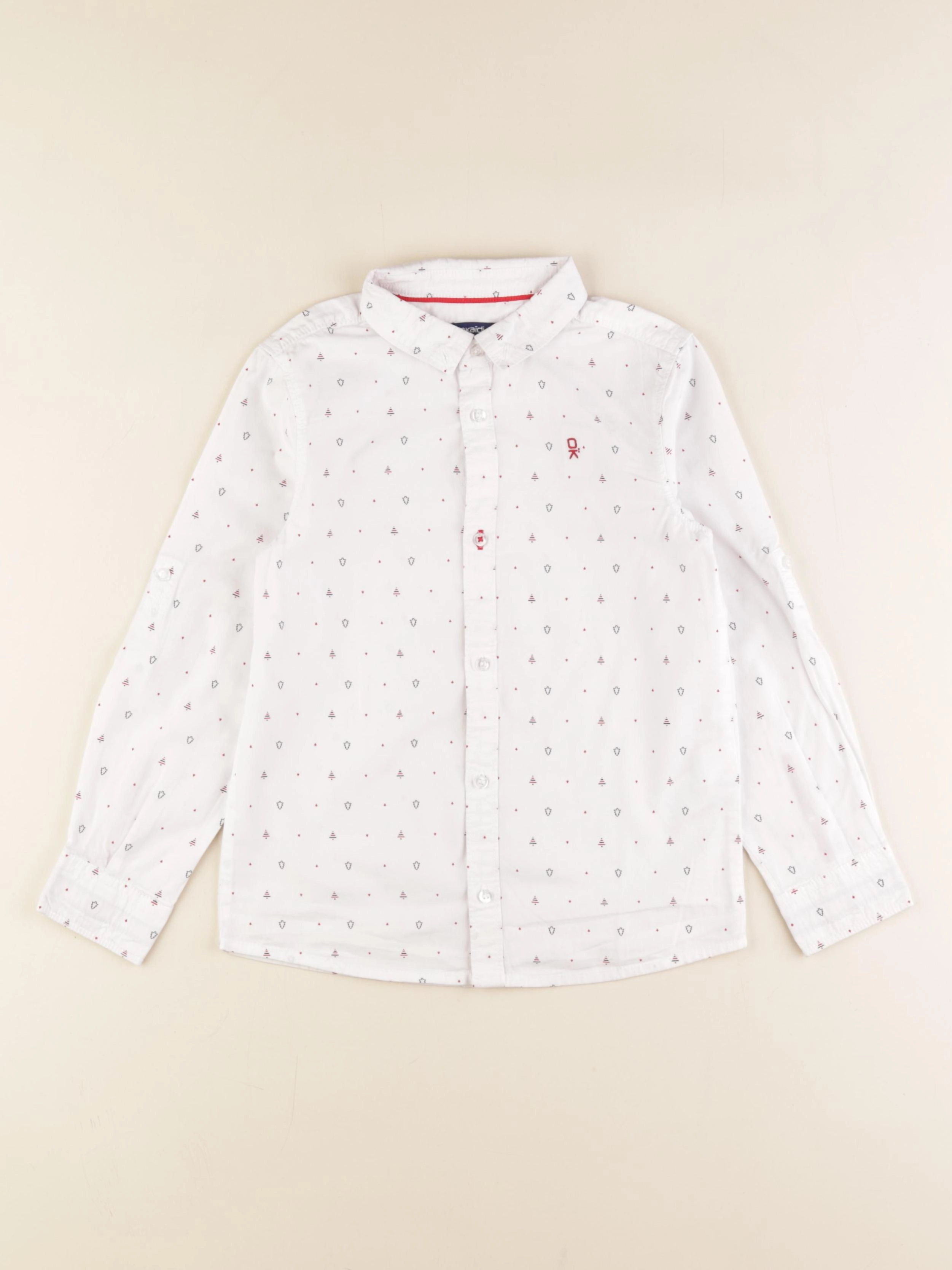 Okaidi - chemise blanc - 6 ans