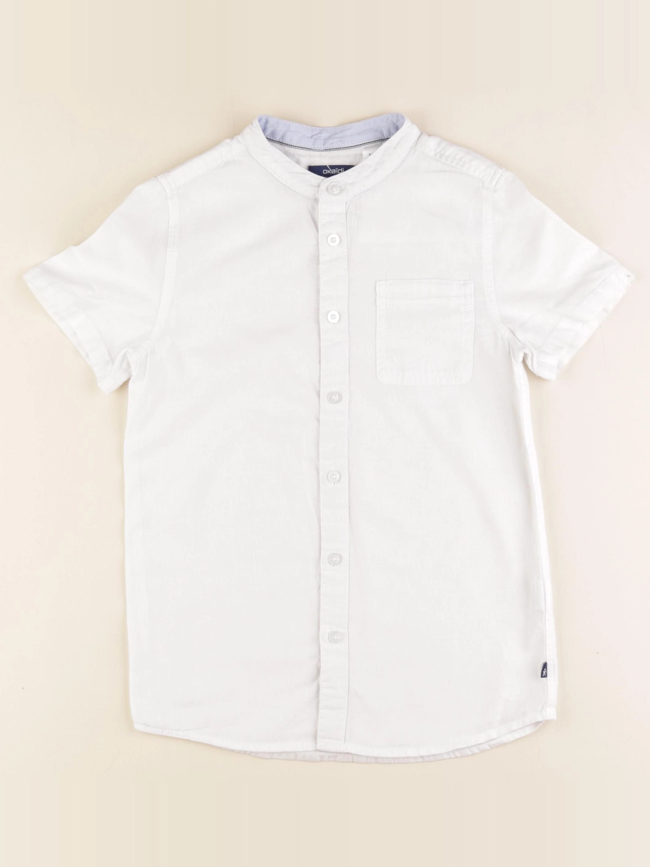 Okaidi - chemise blanc - 8 ans