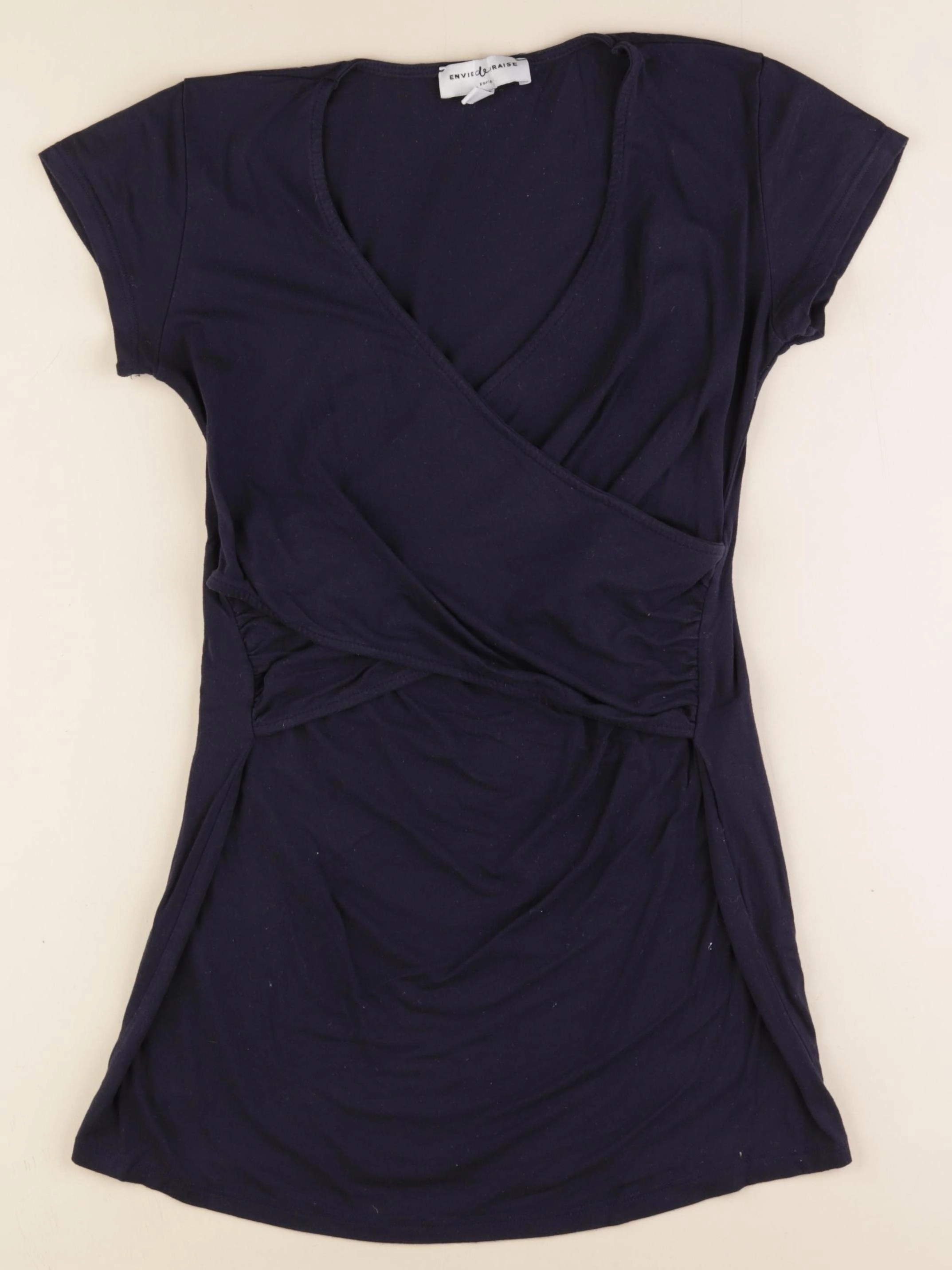 Envie de fraise - tee-shirt allaitement bleu - 38 à 40