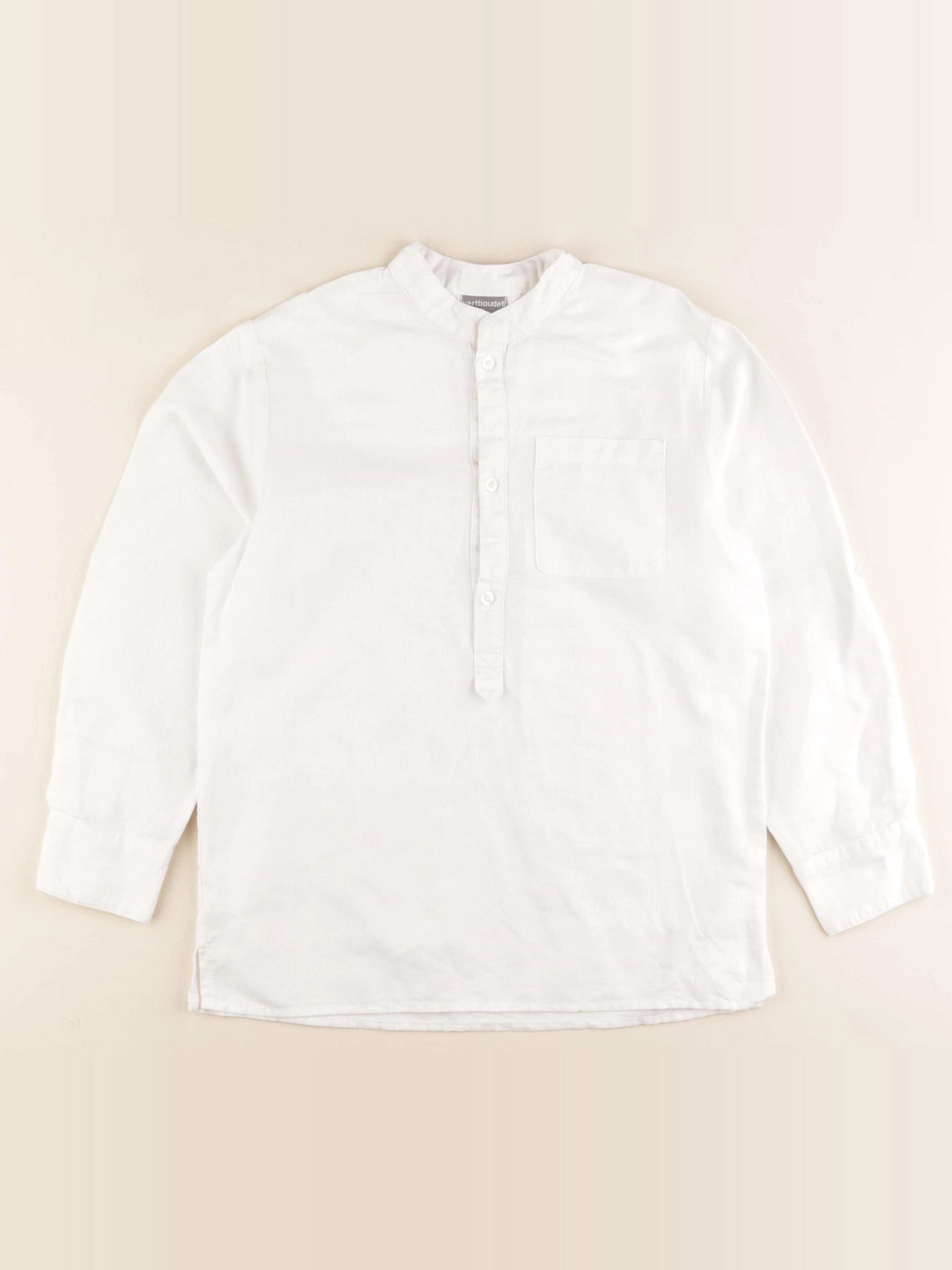 Vertbaudet - chemise blanc - 10 ans