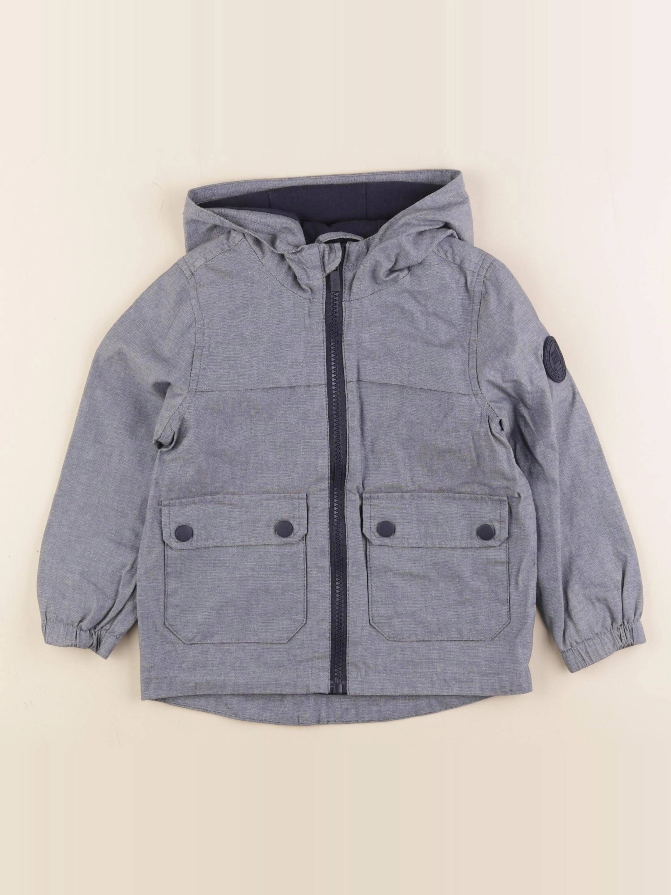 Vertbaudet - veste bleu - 3 ans