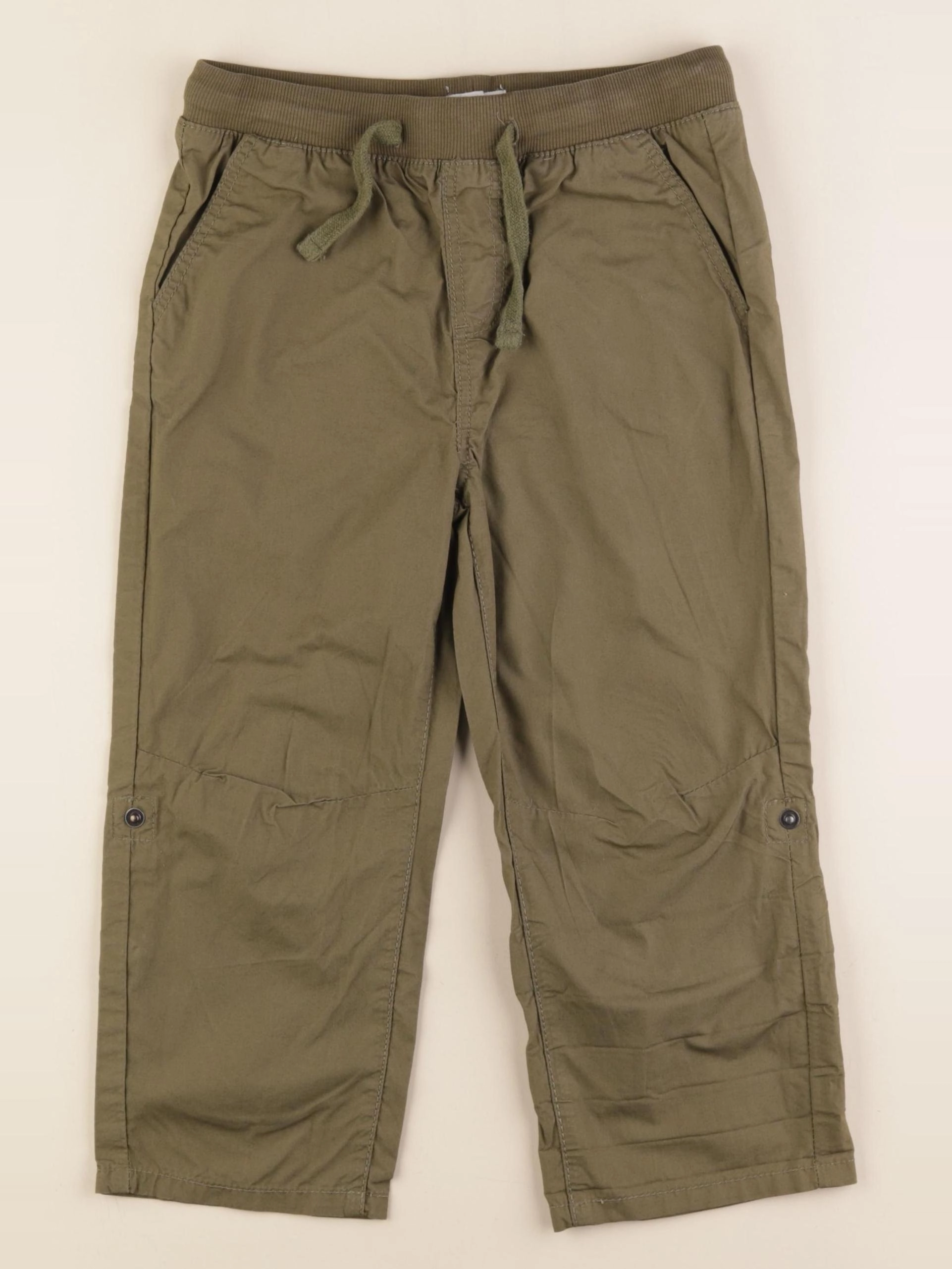 Vertbaudet - pantalon vert - 8 ans
