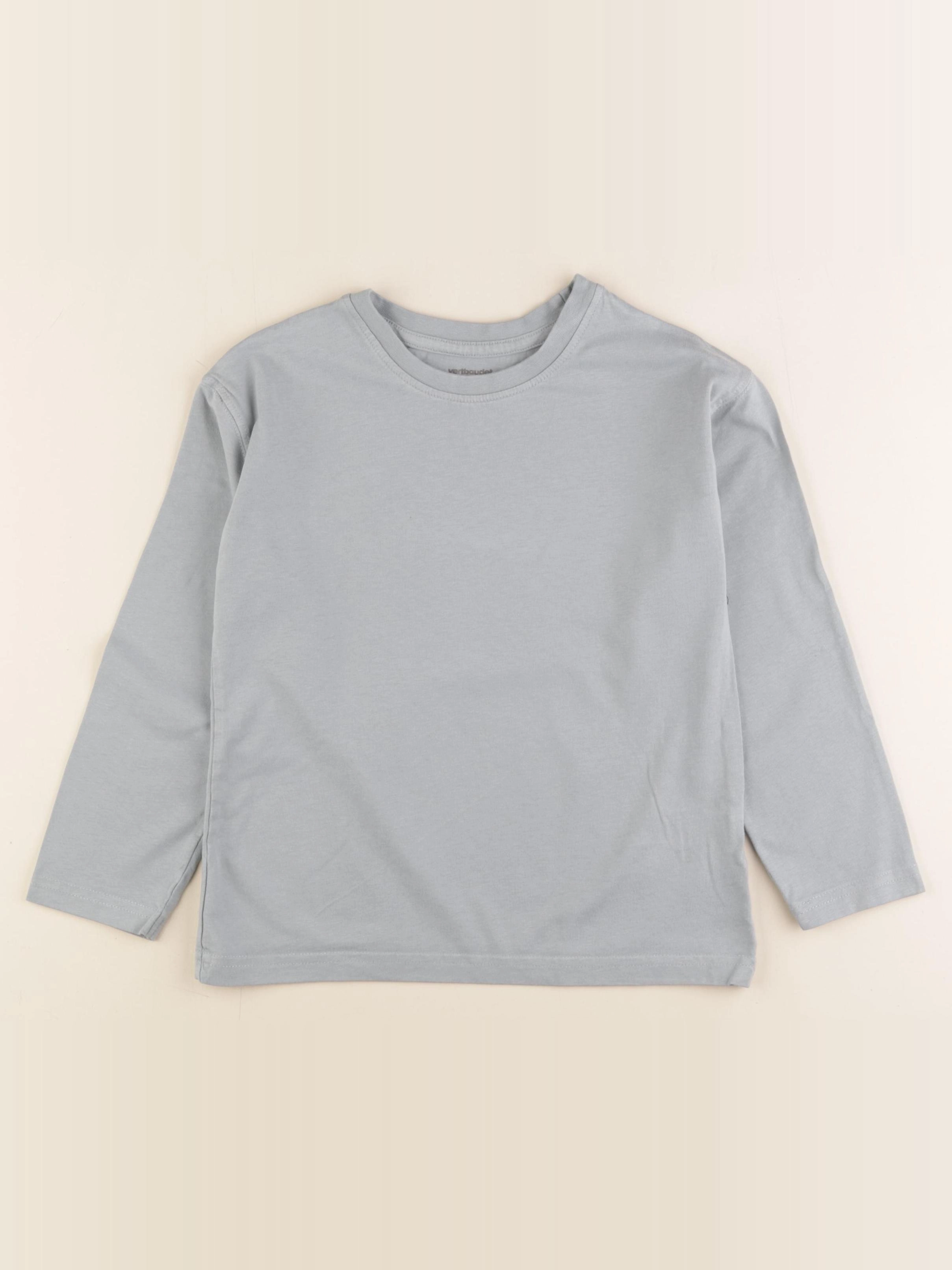 Vertbaudet - tee-shirt bleu - 8 ans