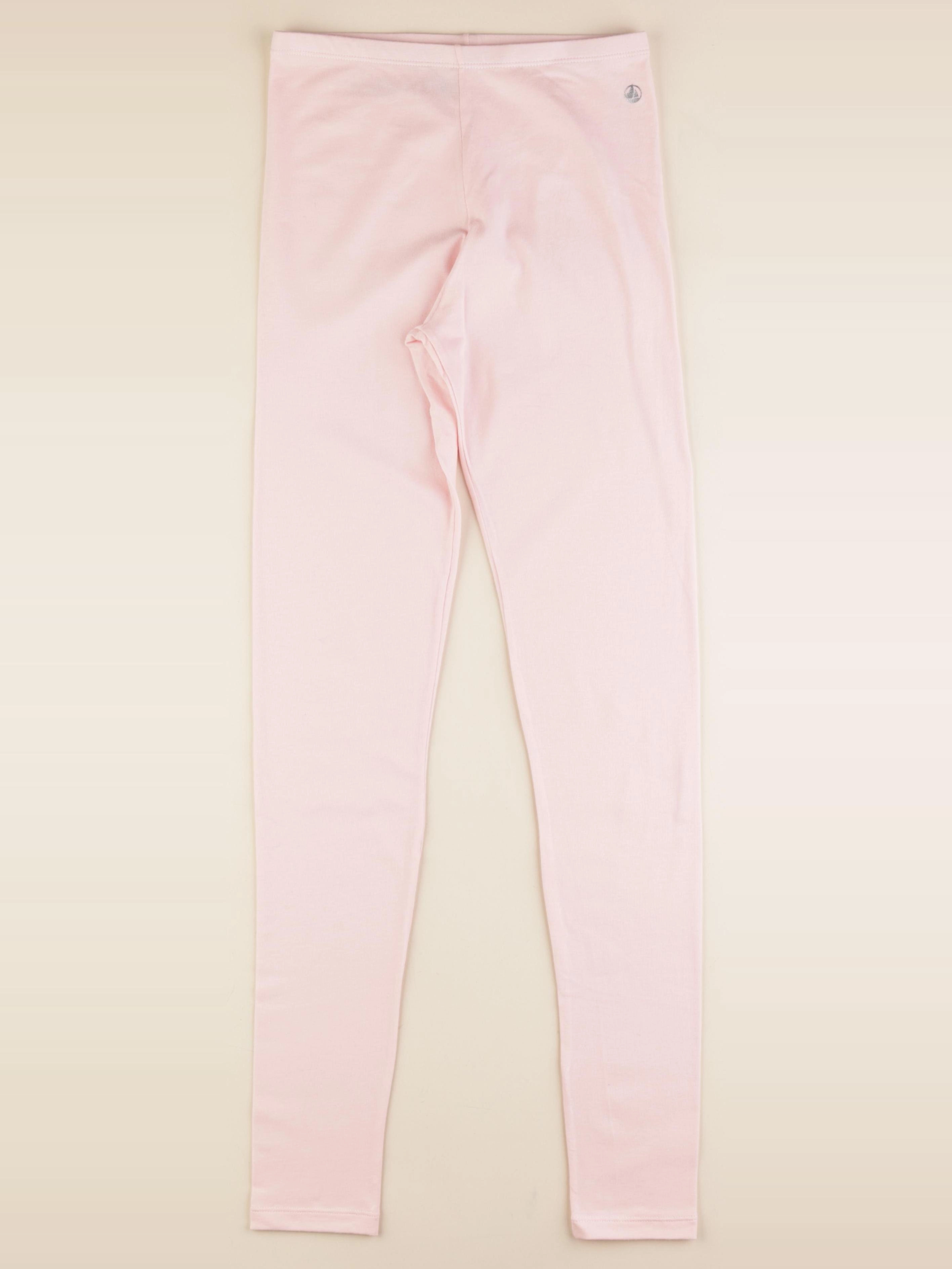 Petit Bateau - legging rose - 12 ans