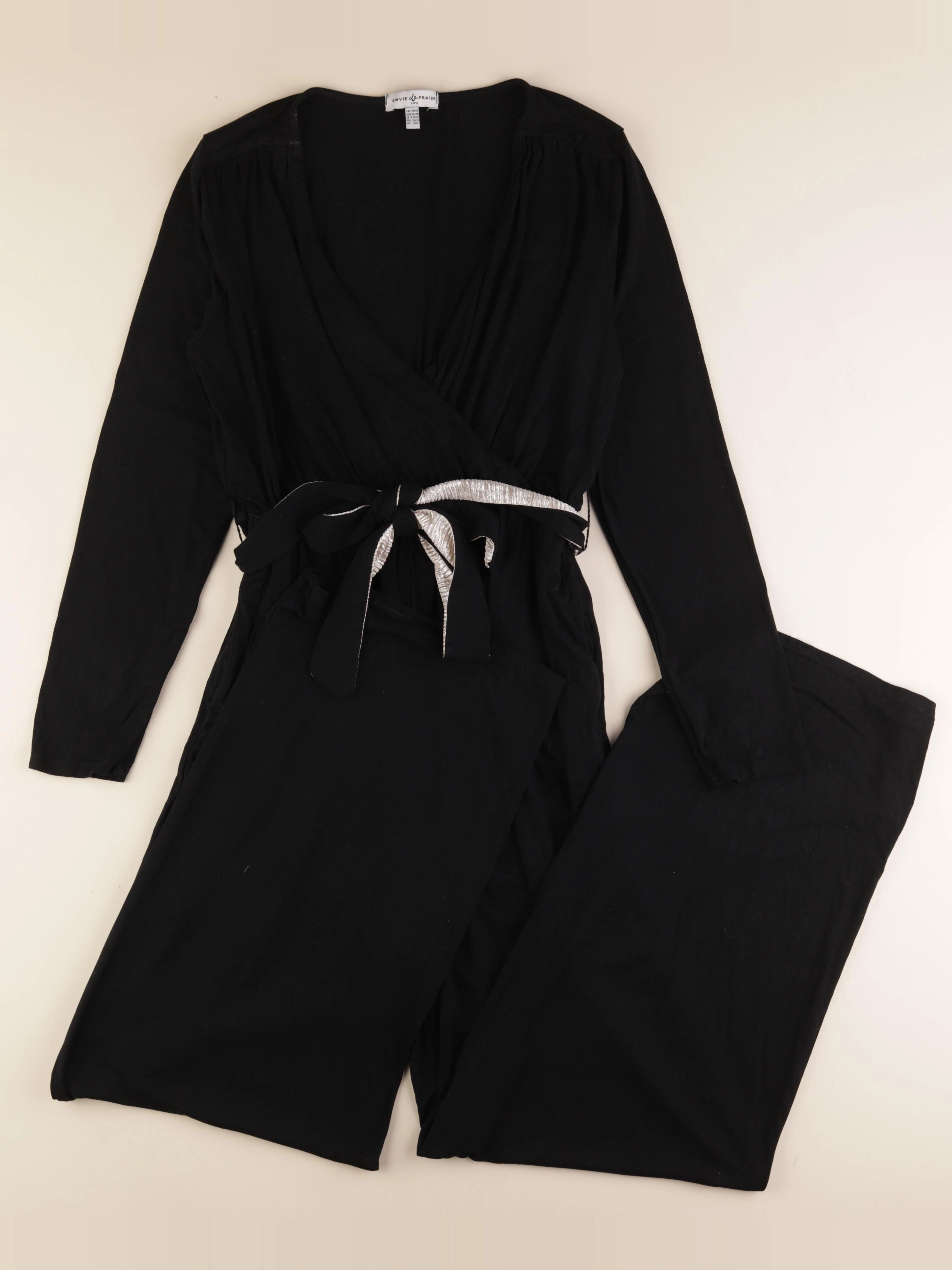 Envie de fraise - combinaison grossesse noir - 38 à 40