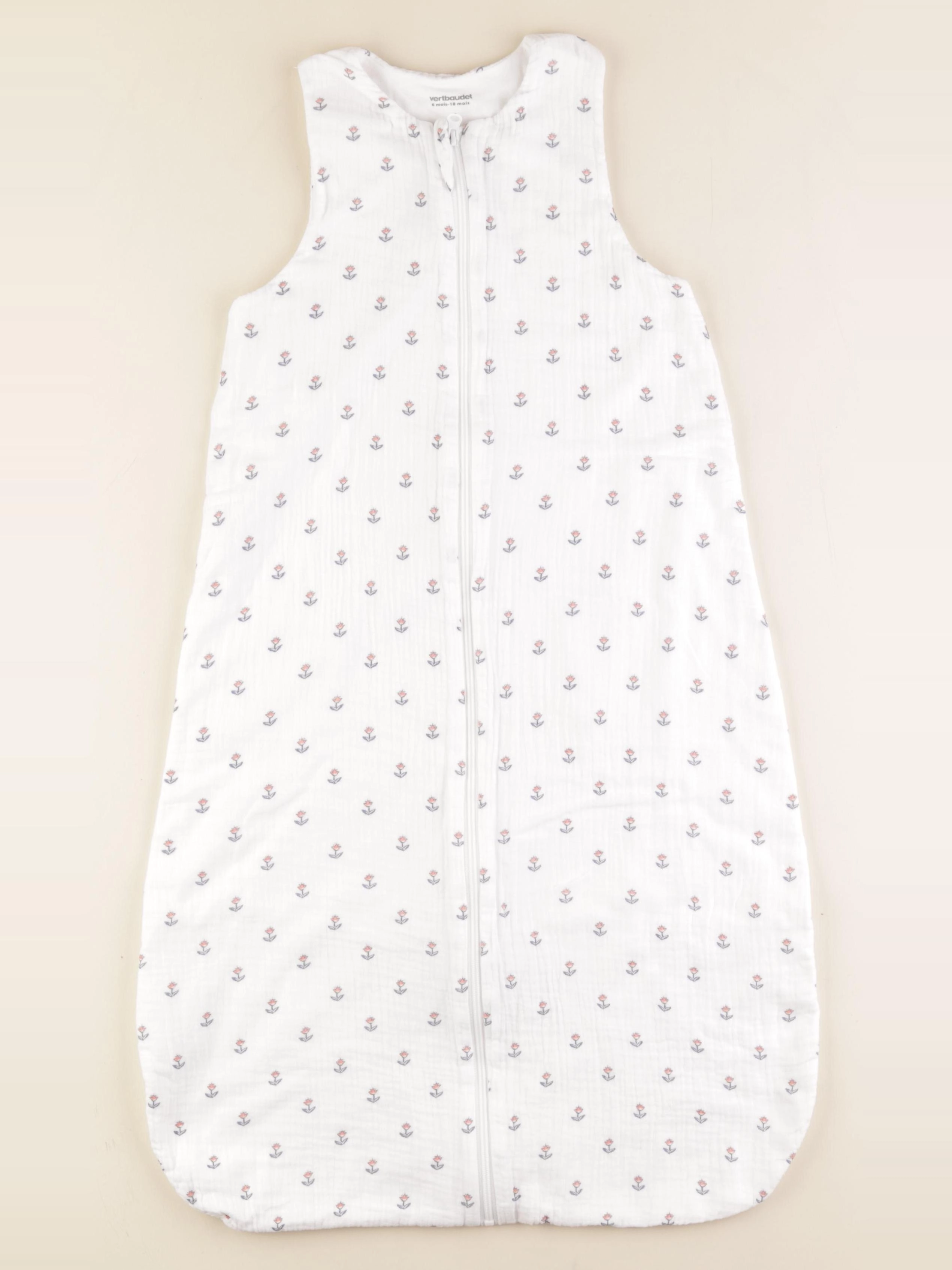 Vertbaudet - gigoteuse blanc - 6/18 mois