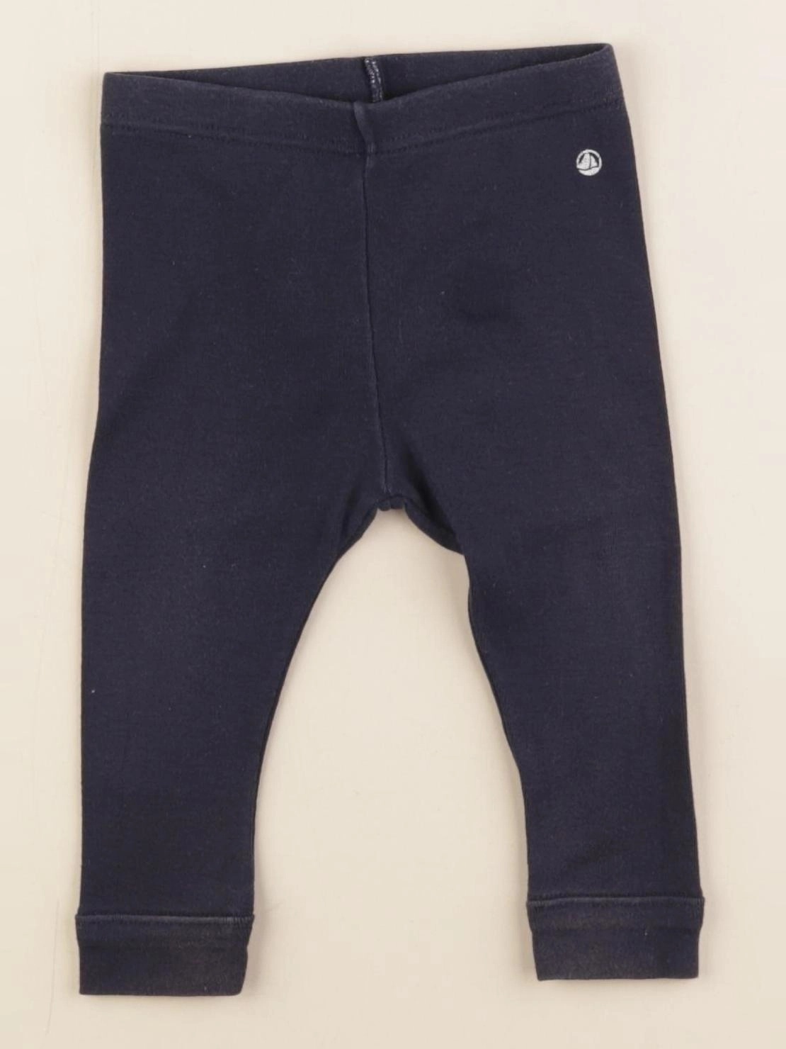 Petit Bateau - legging bleu - 6 mois